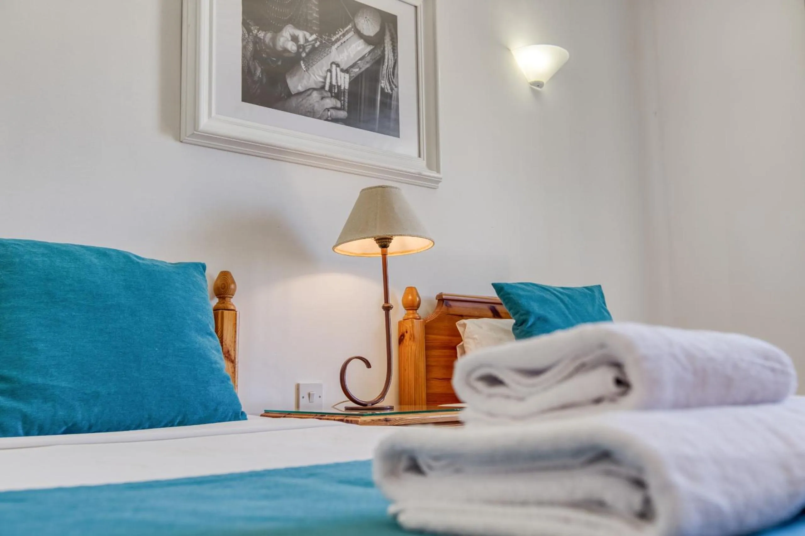 Bed in Ta Frenc Apartments