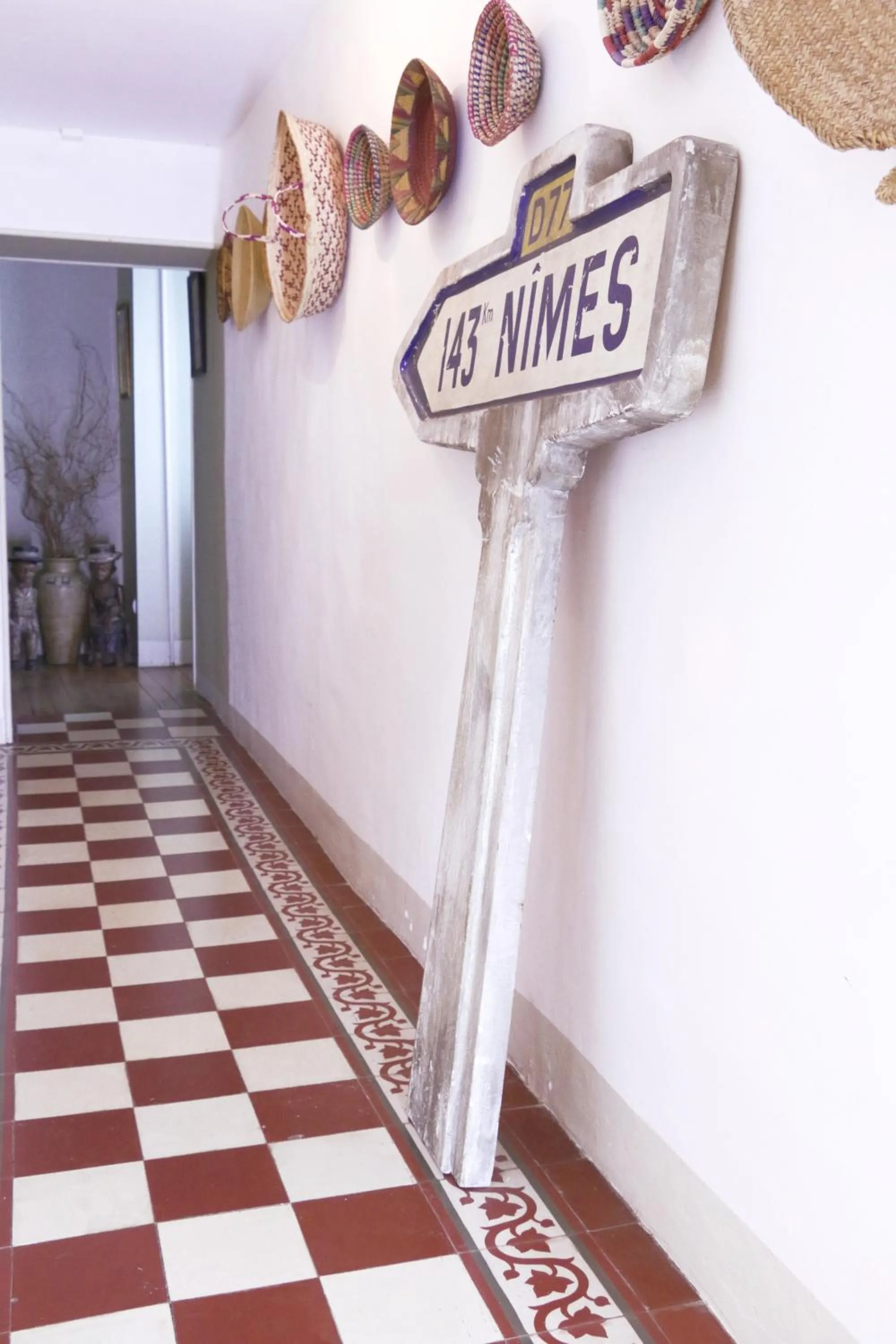 Decorative detail in Mas d'Escattes