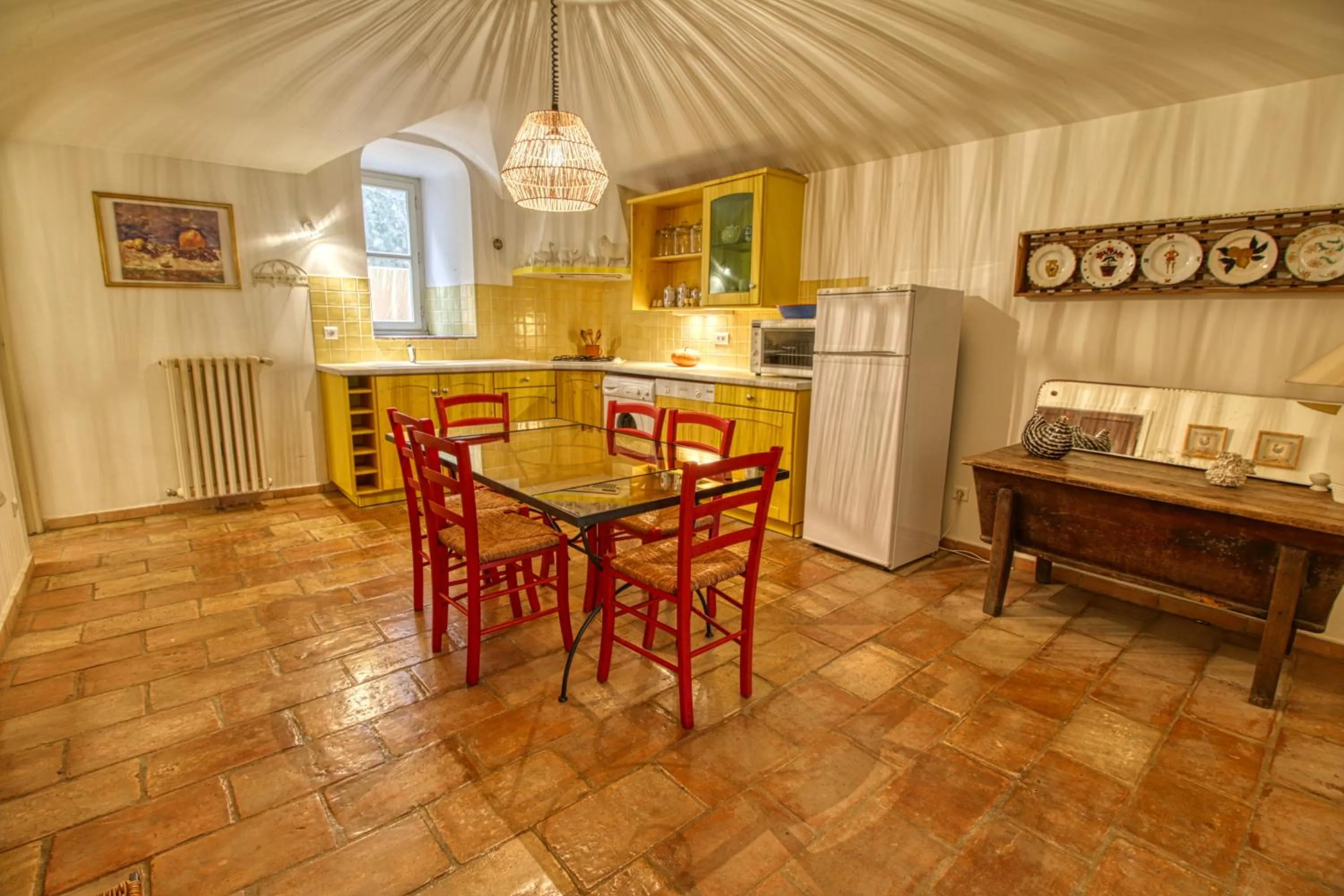 Kitchen or kitchenette in Mas d'Escattes