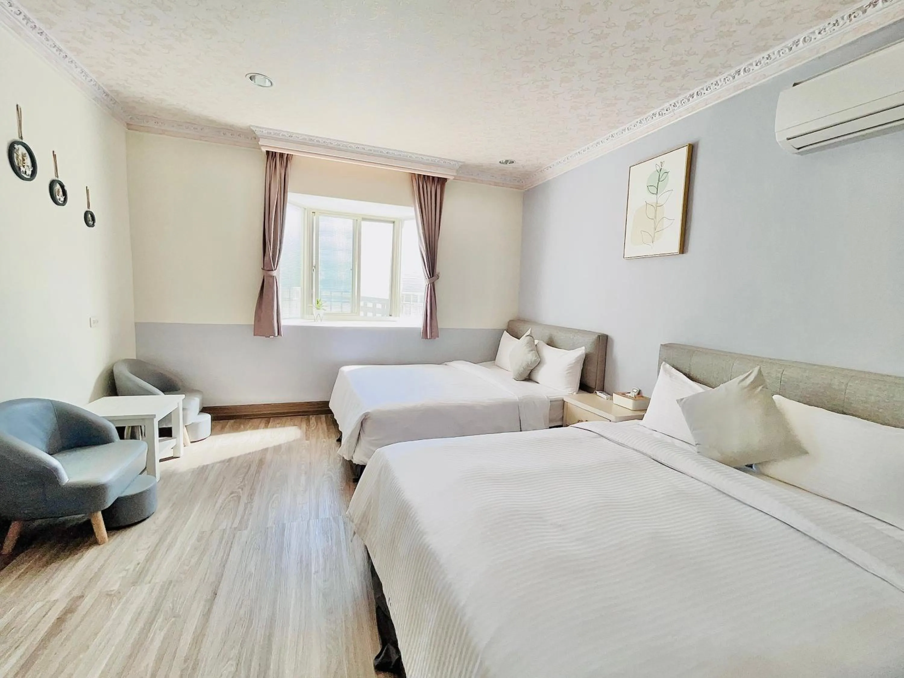 Bed in 墾丁儷庭民宿Li Ting B&B