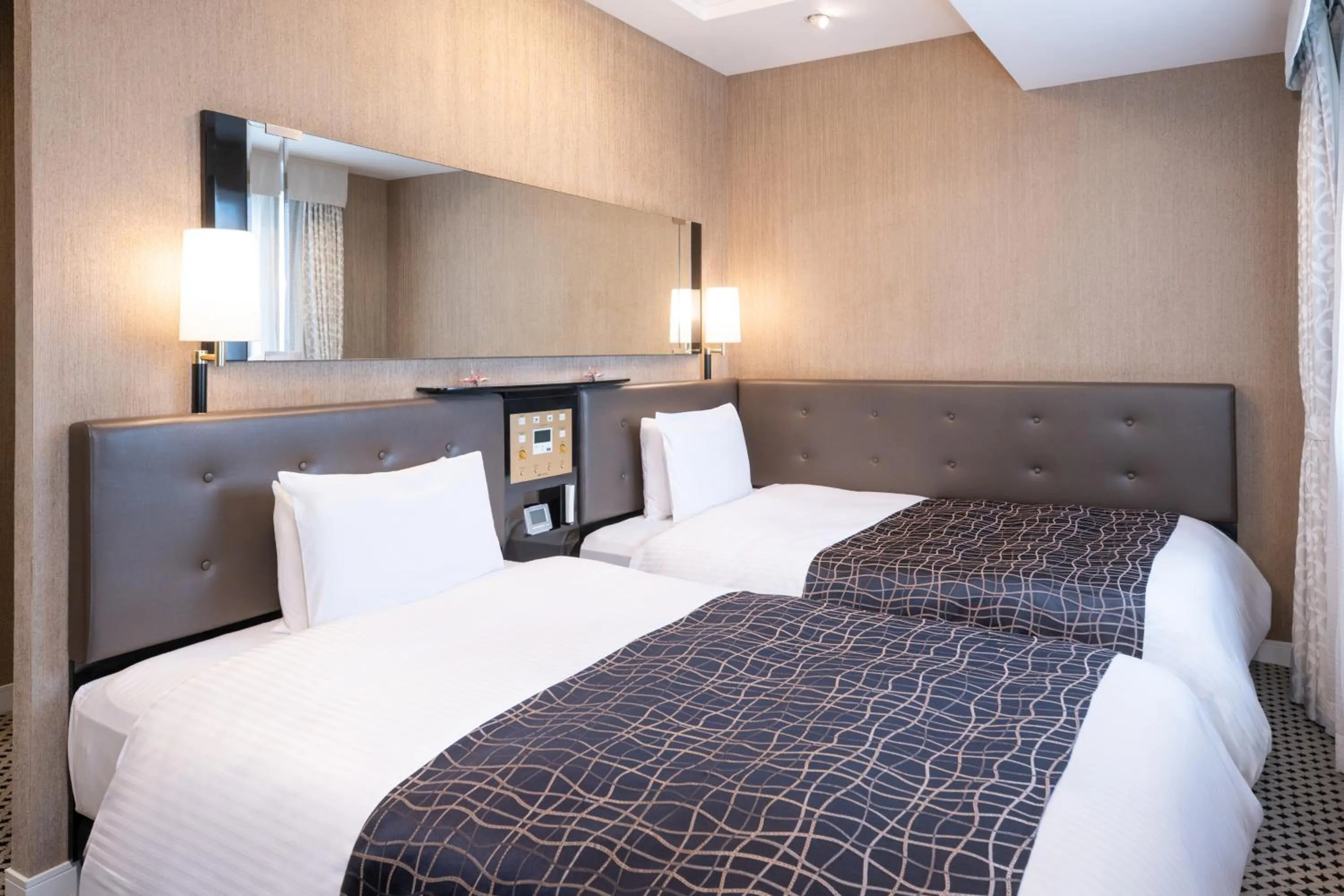 Bed in APA Hotel Komagome Ekimae