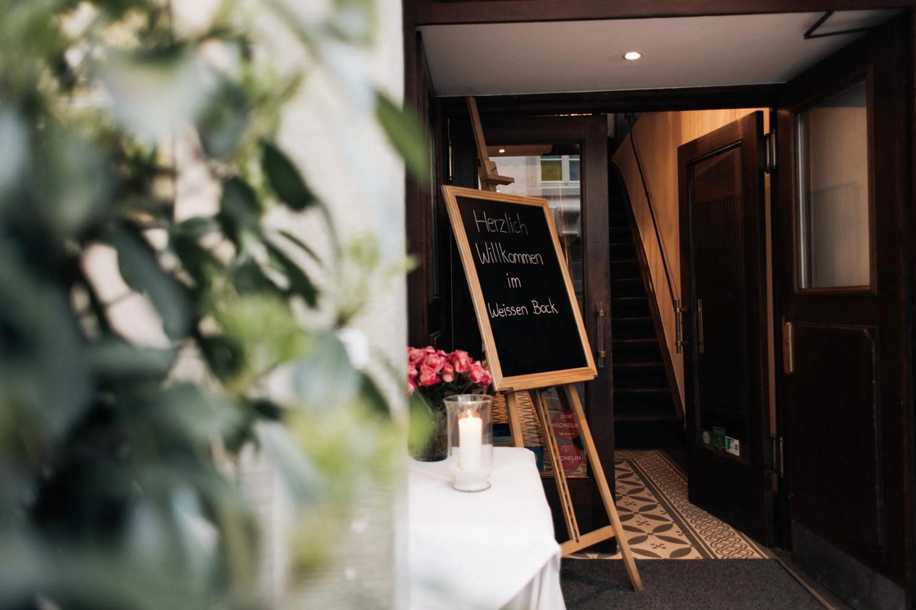 Facade/entrance in Hotel Weisser Bock