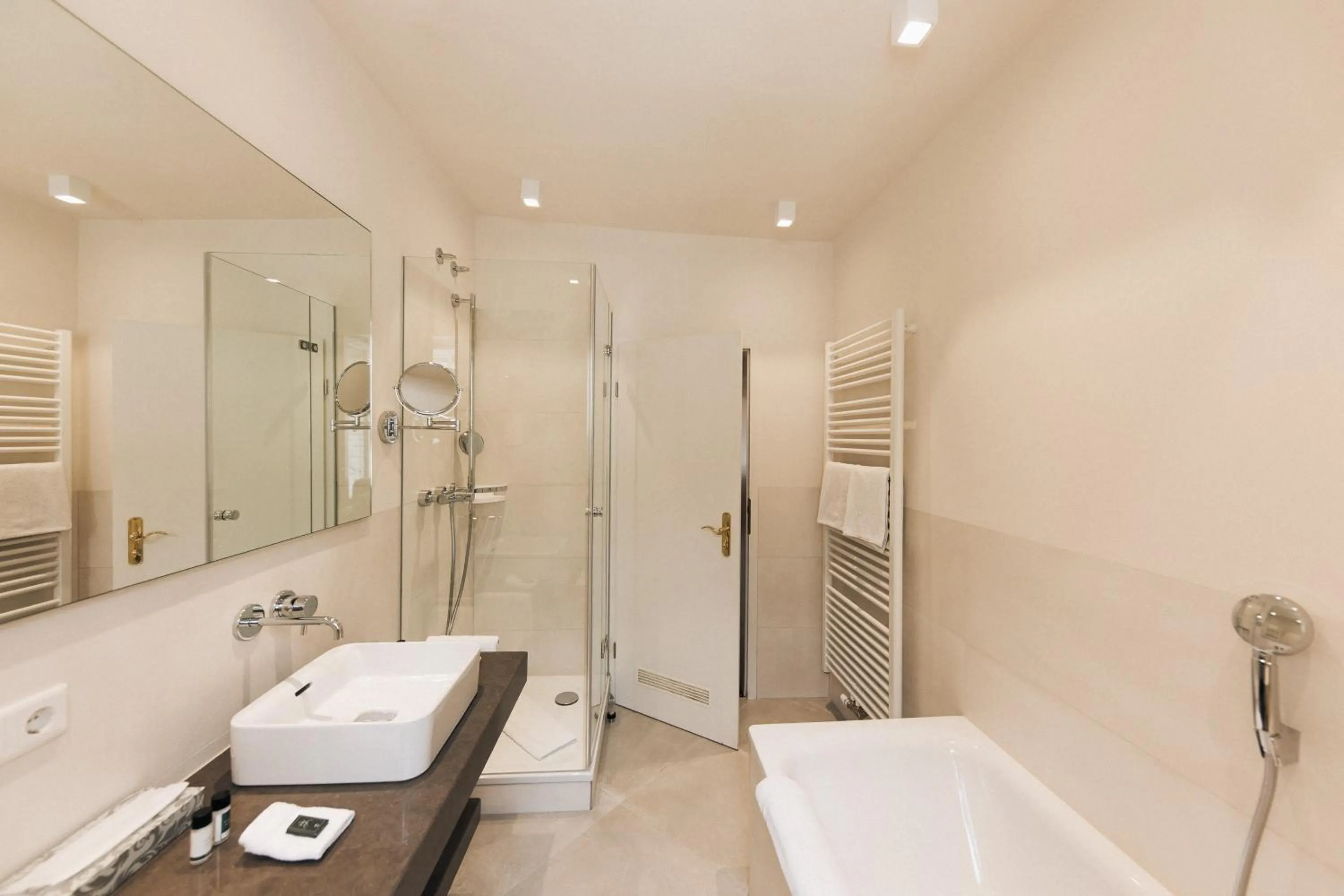 Shower in Hotel Weisser Bock