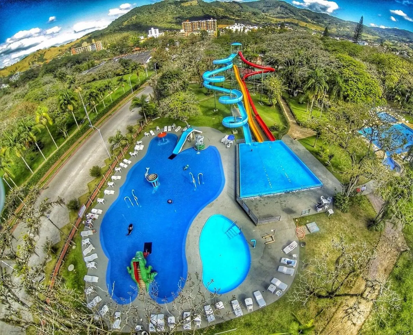 Aqua park in Hotel Termas Gravatal