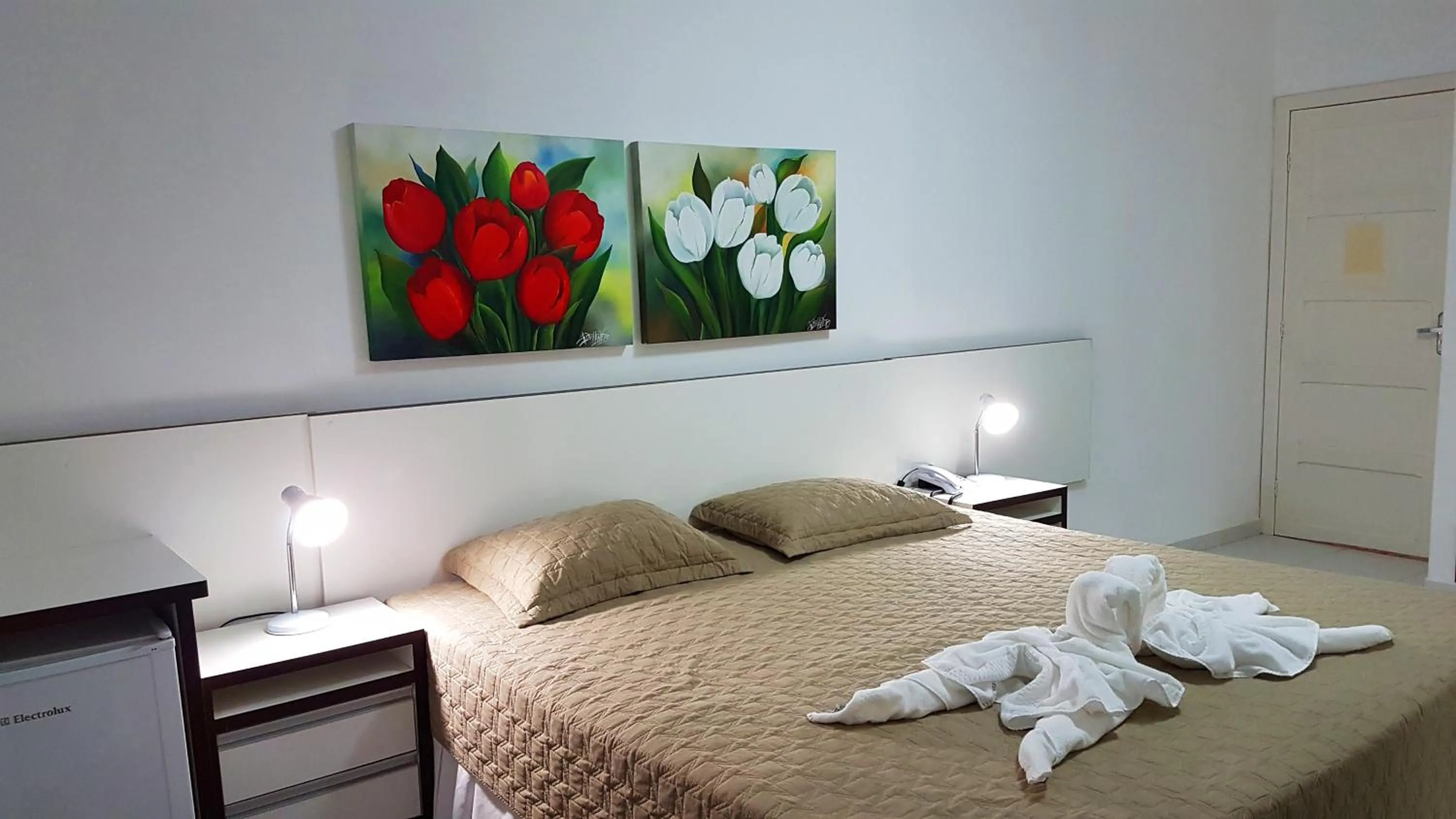 Bed in Hotel Termas Gravatal