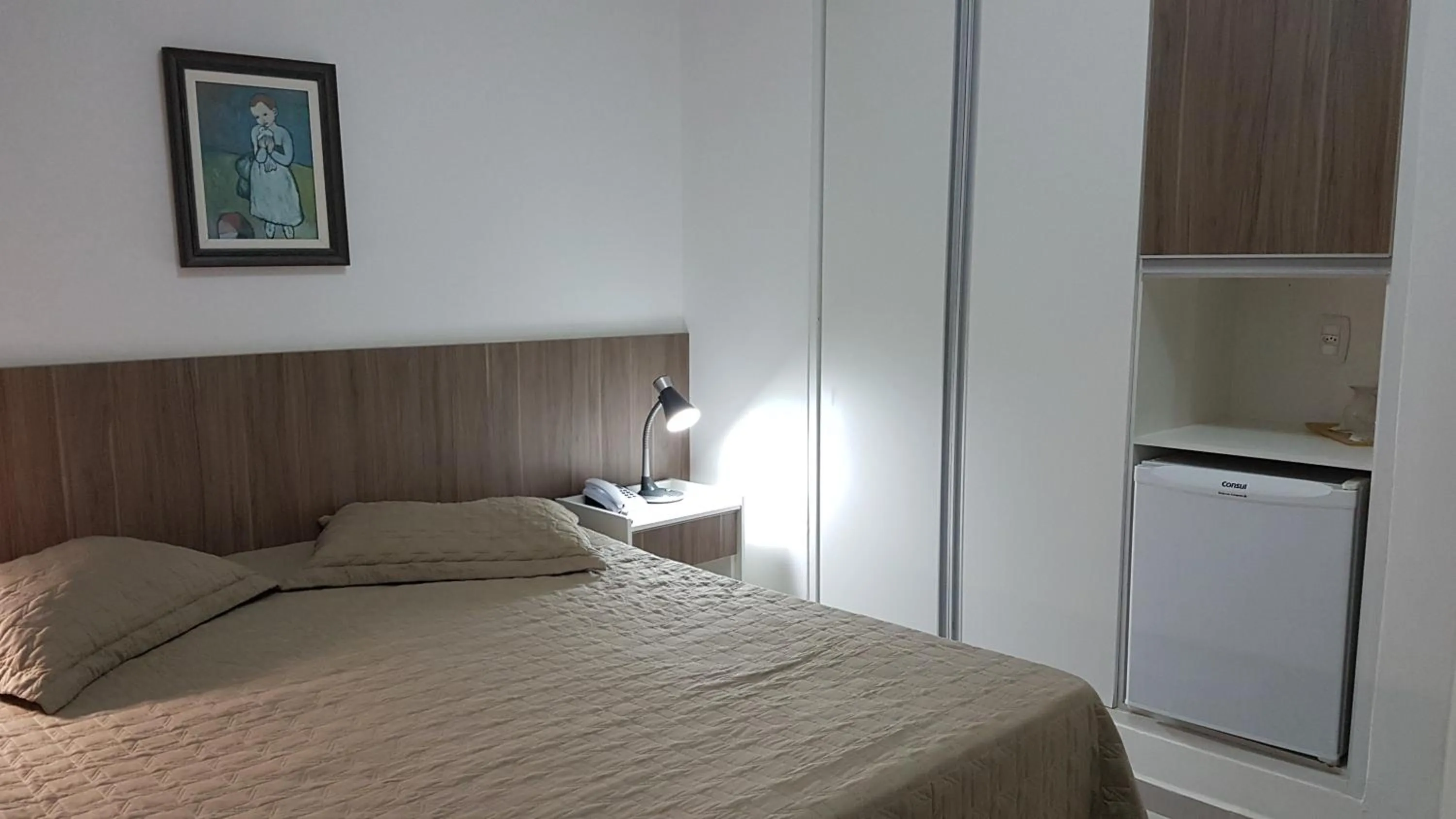 Bed in Hotel Termas Gravatal