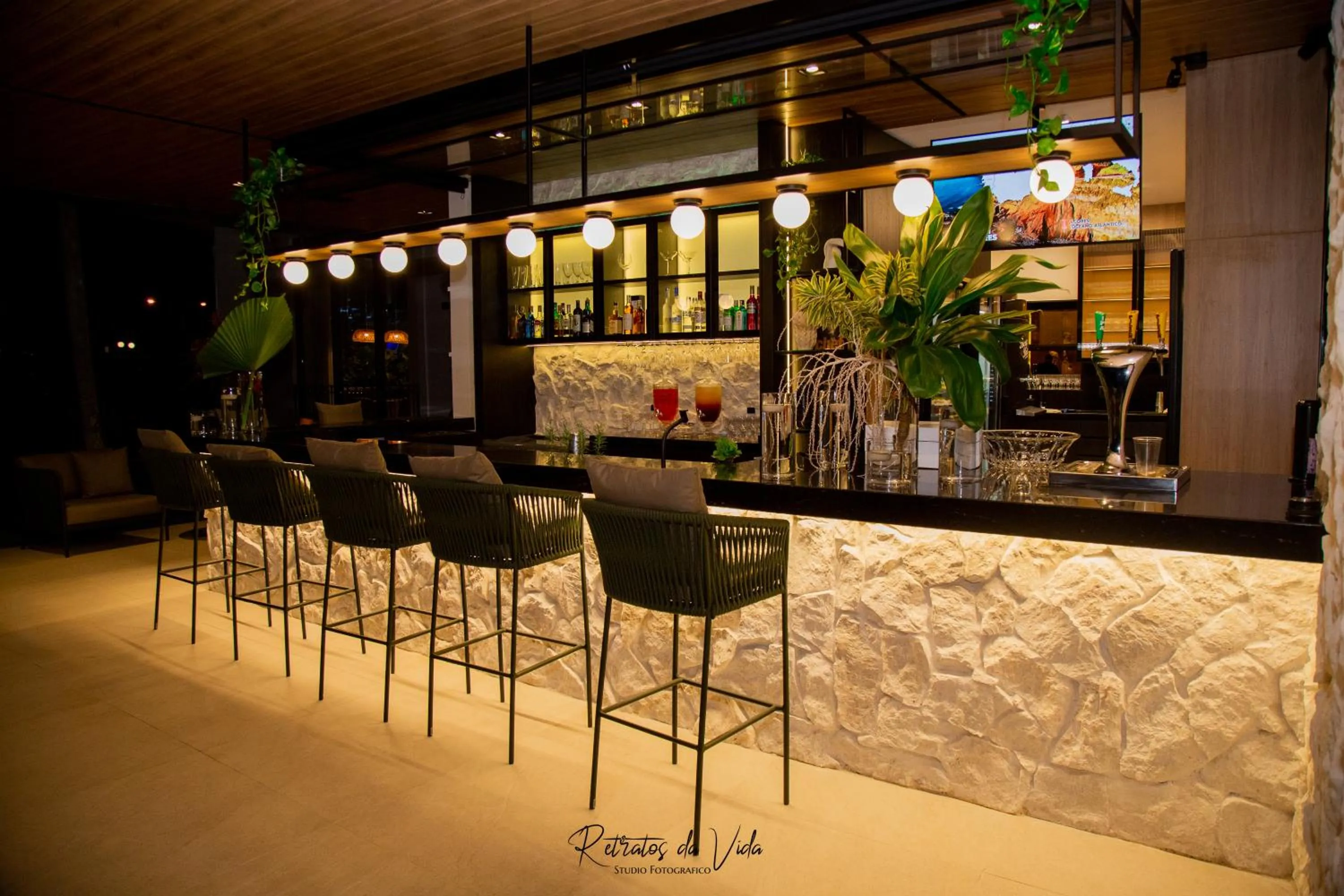 Lounge or bar in Hotel Termas Gravatal