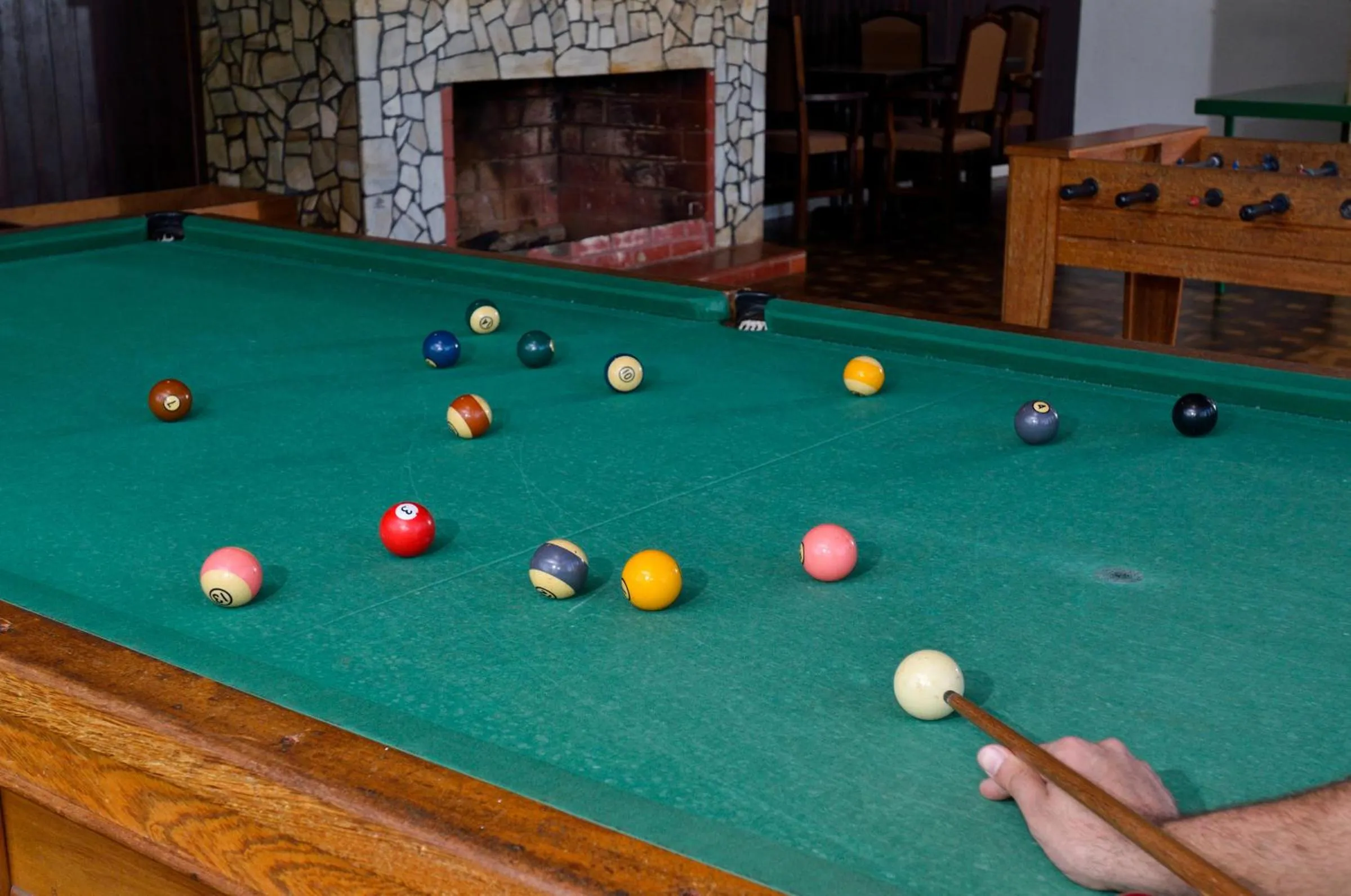 Billiard in Hotel Termas Gravatal