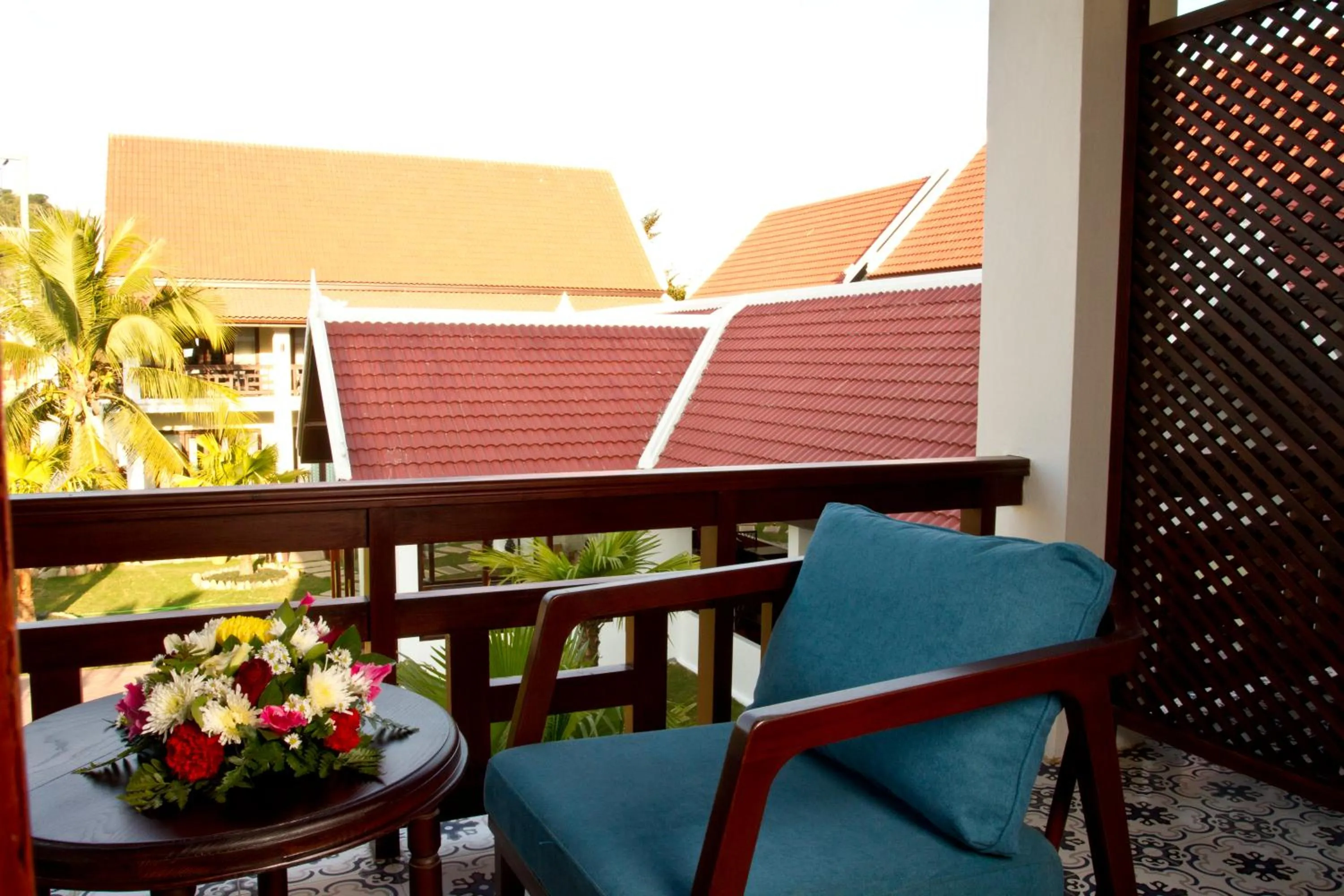 Double Room with Garden View - single occupancy in Sunrise Garden House - Luang Prabang