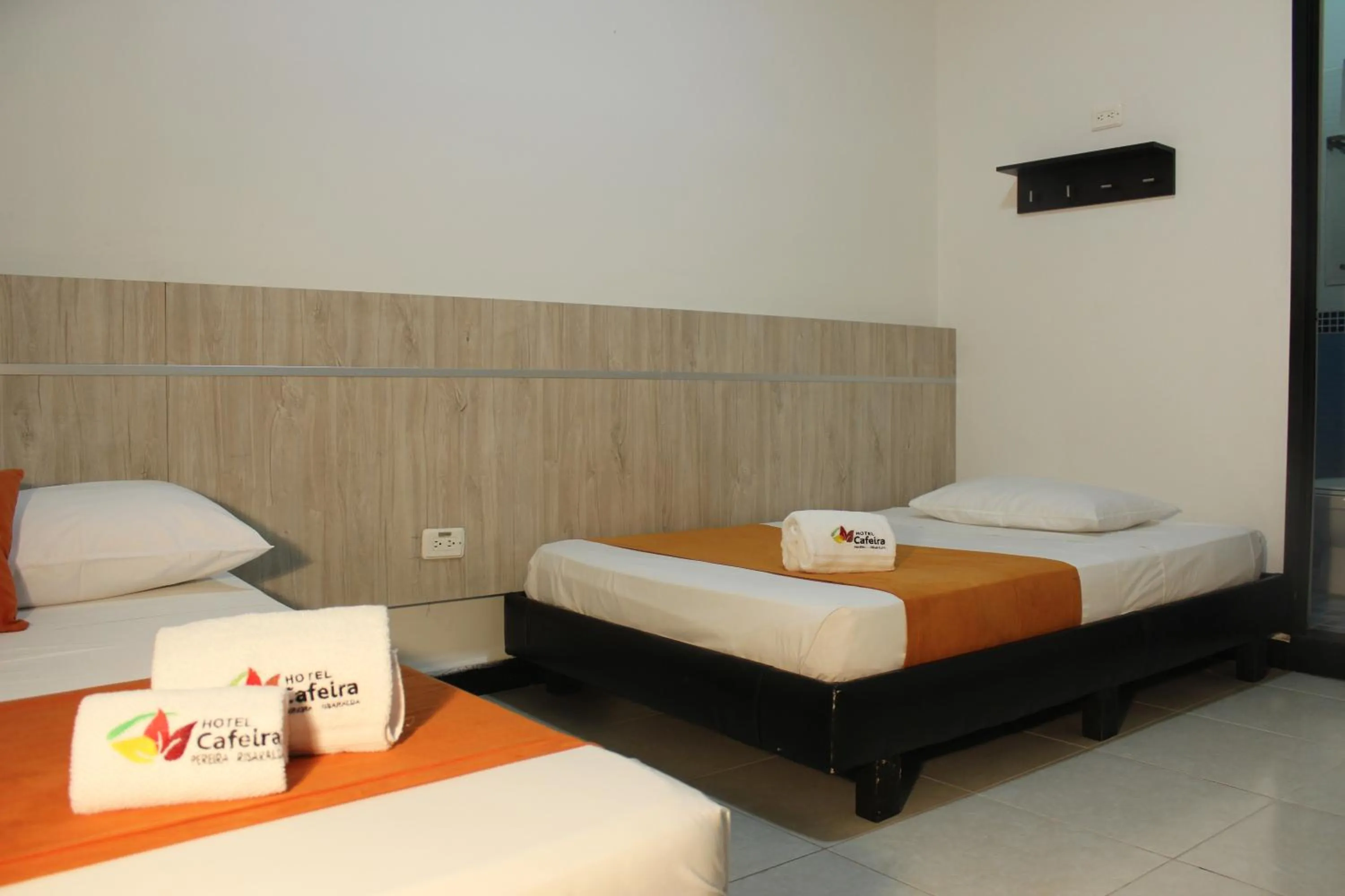 Bed in Hotel Cafeira