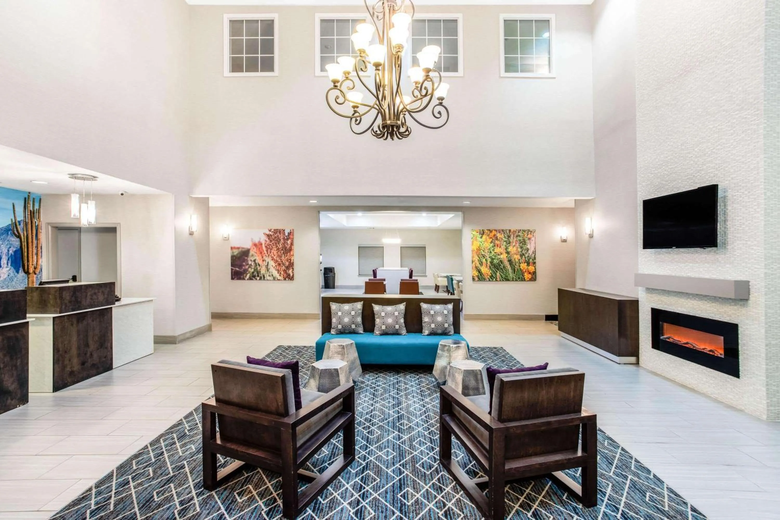 Lobby or reception in La Quinta by Wyndham Hillsboro