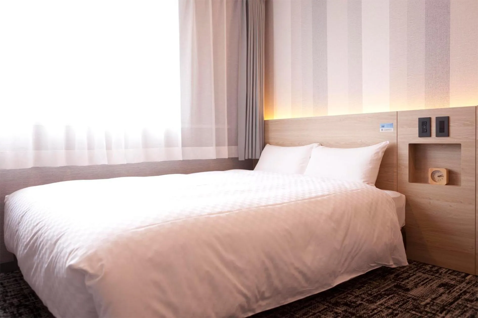 Bed in Kumamoto Washington Hotel Plaza