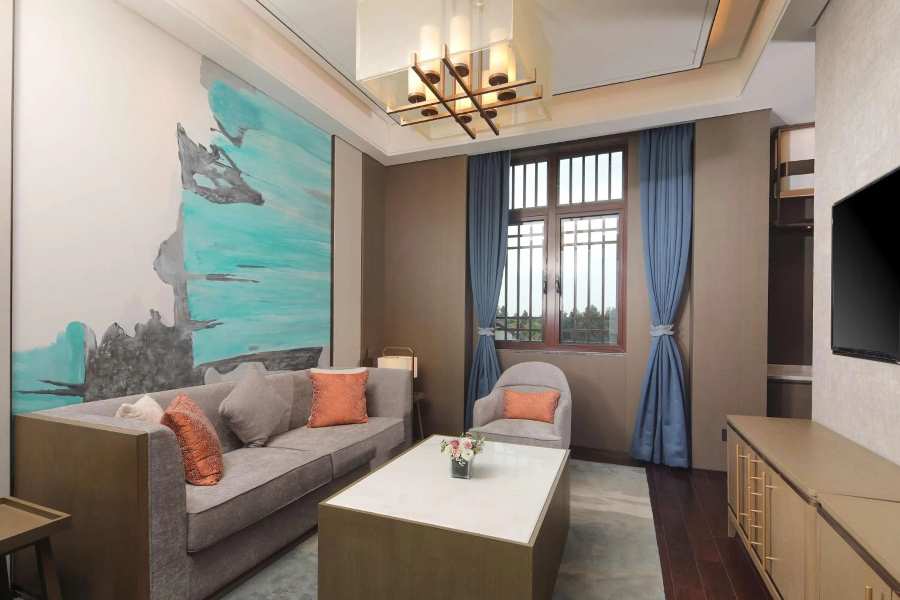 Living room in Radisson Blu Resort Wetland Park