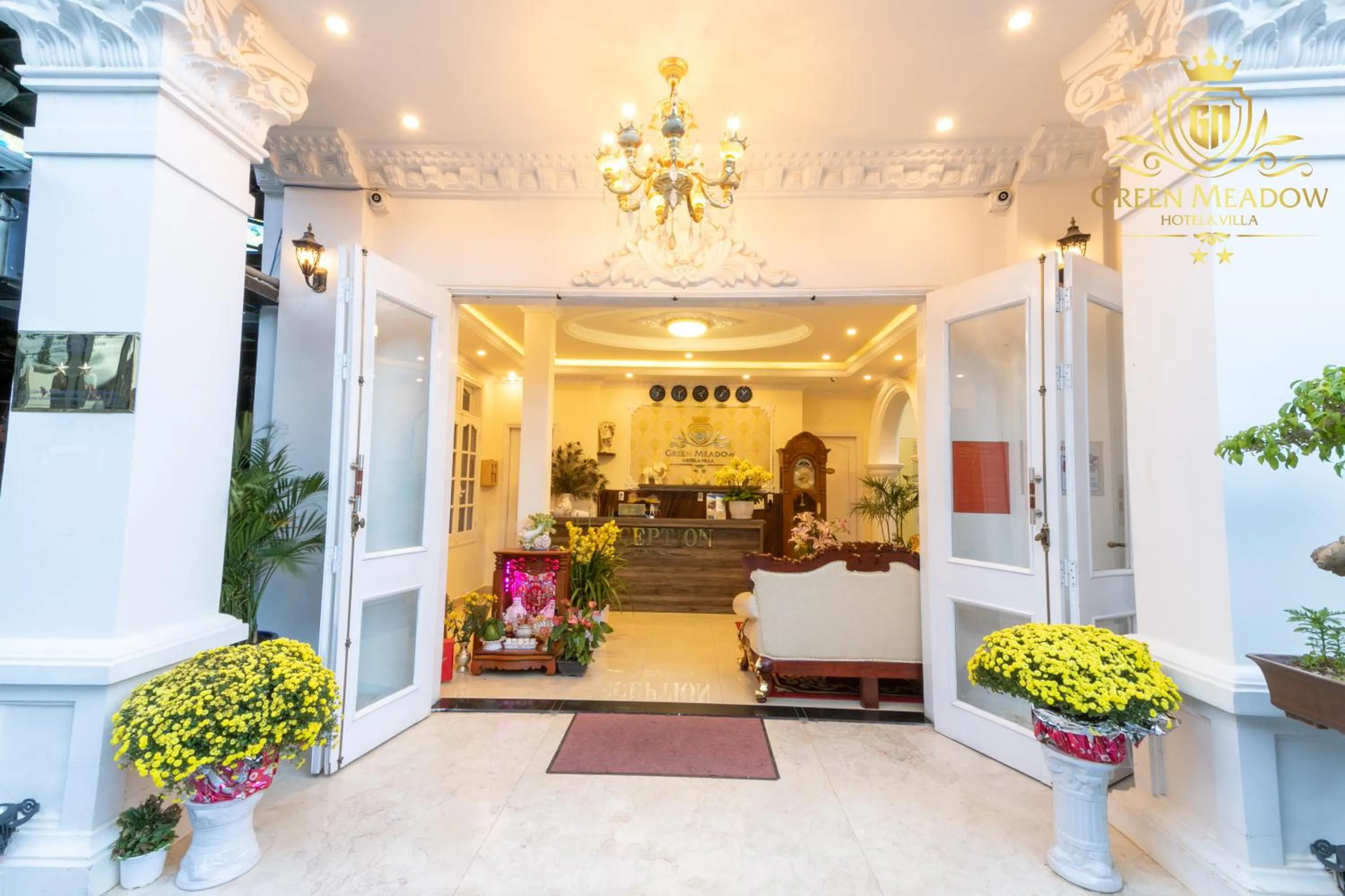 Lobby or reception in Green Meadow Central Đà Lạt - O'TEL