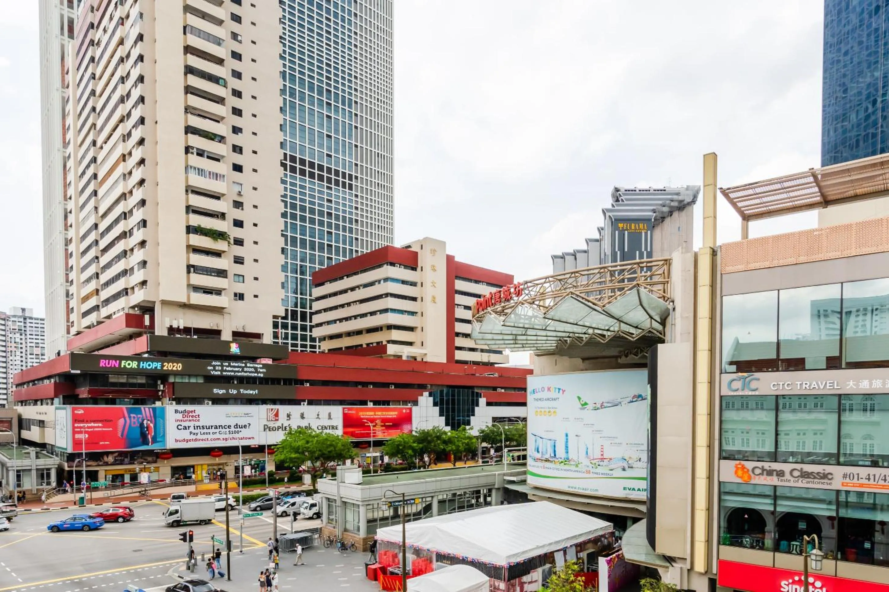 View (from property/room) in Bliss Hotel Singapore