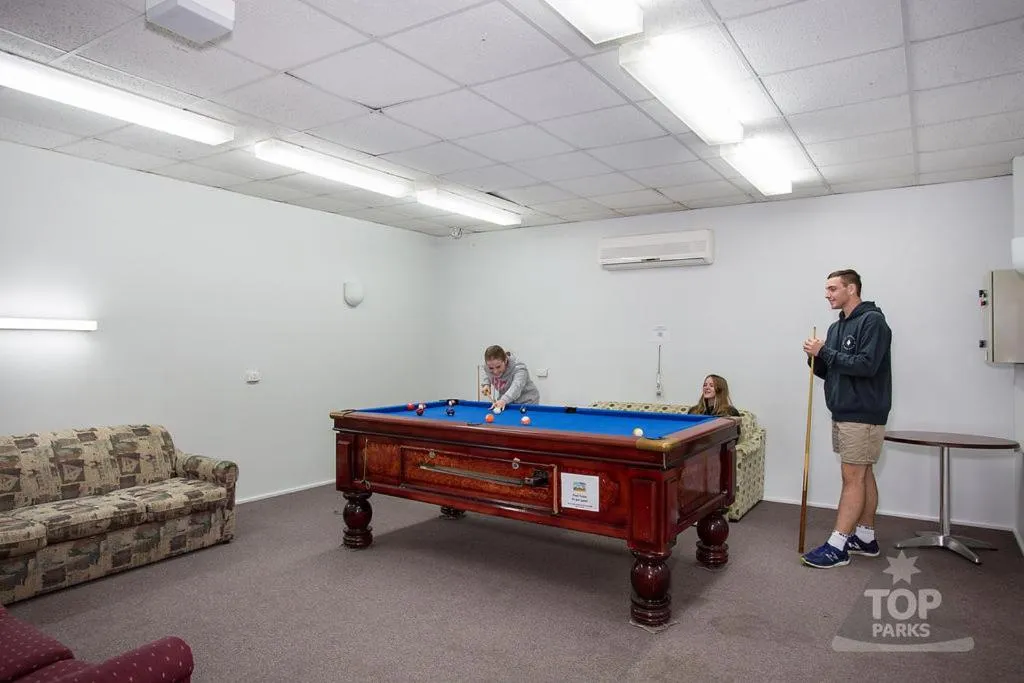 Communal lounge/ TV room in Horsham Holiday Park