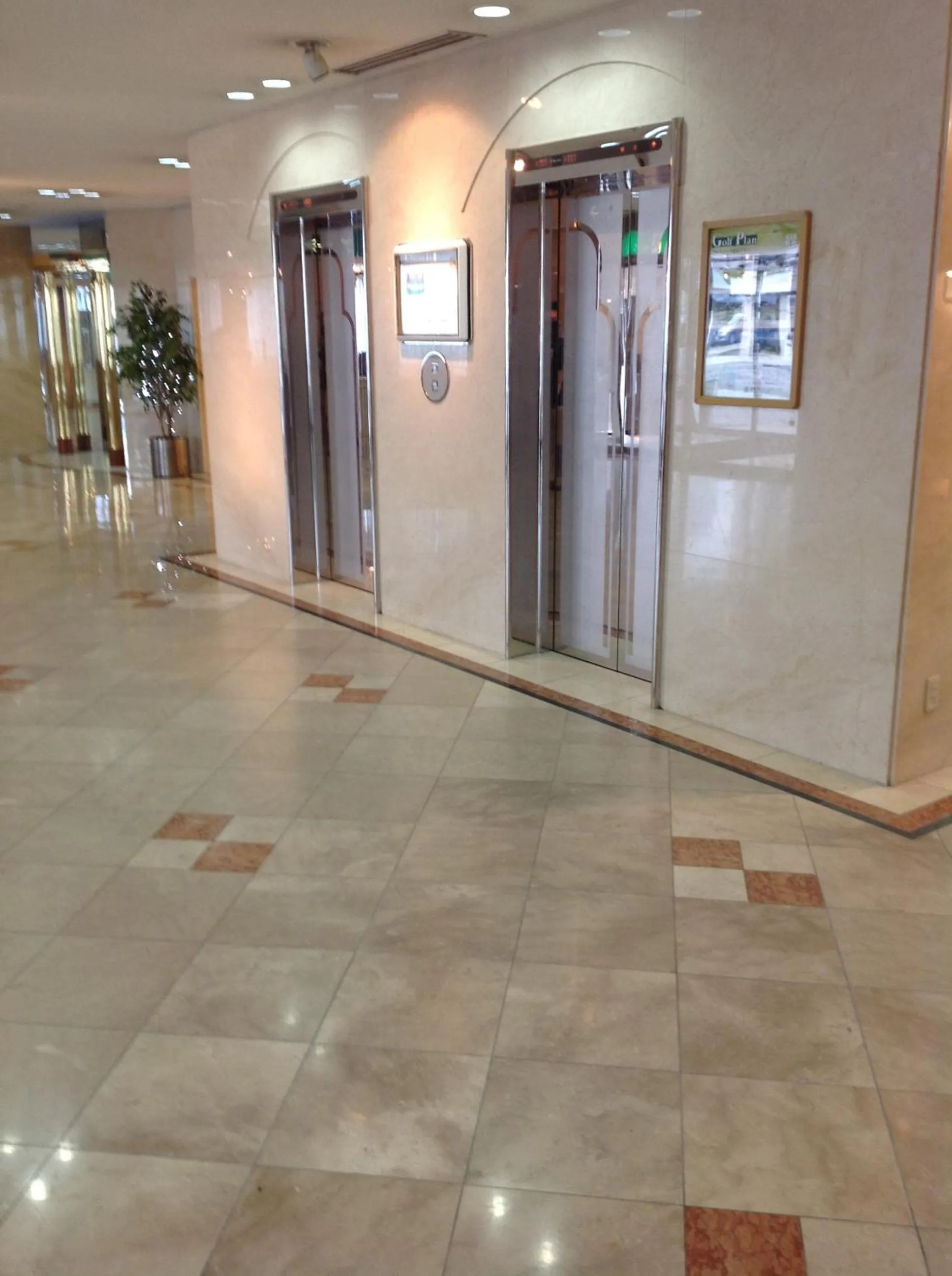 Decorative detail in Tokushima Washington Hotel Plaza