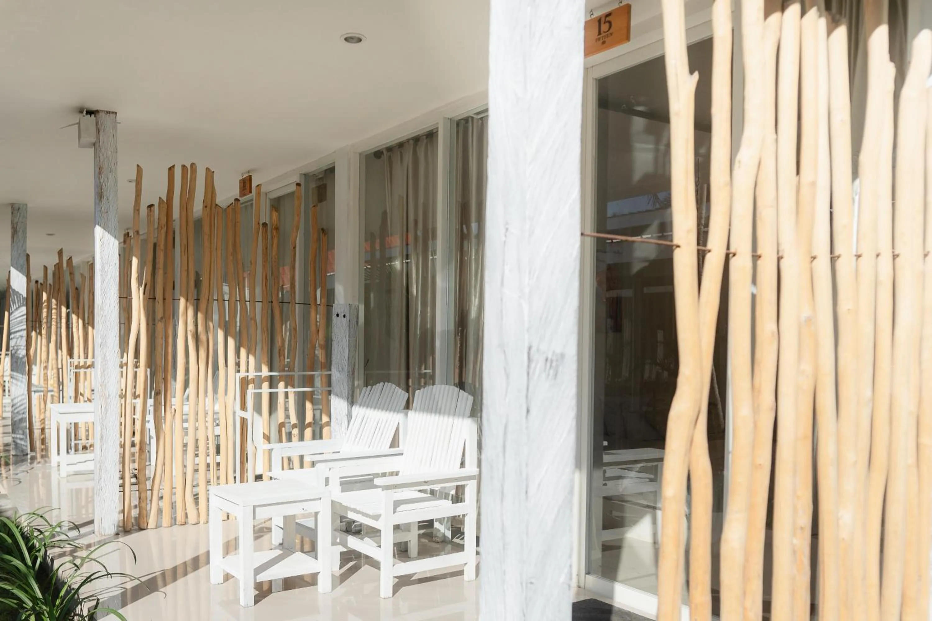 Balcony/Terrace in Gili Paddy Hotel