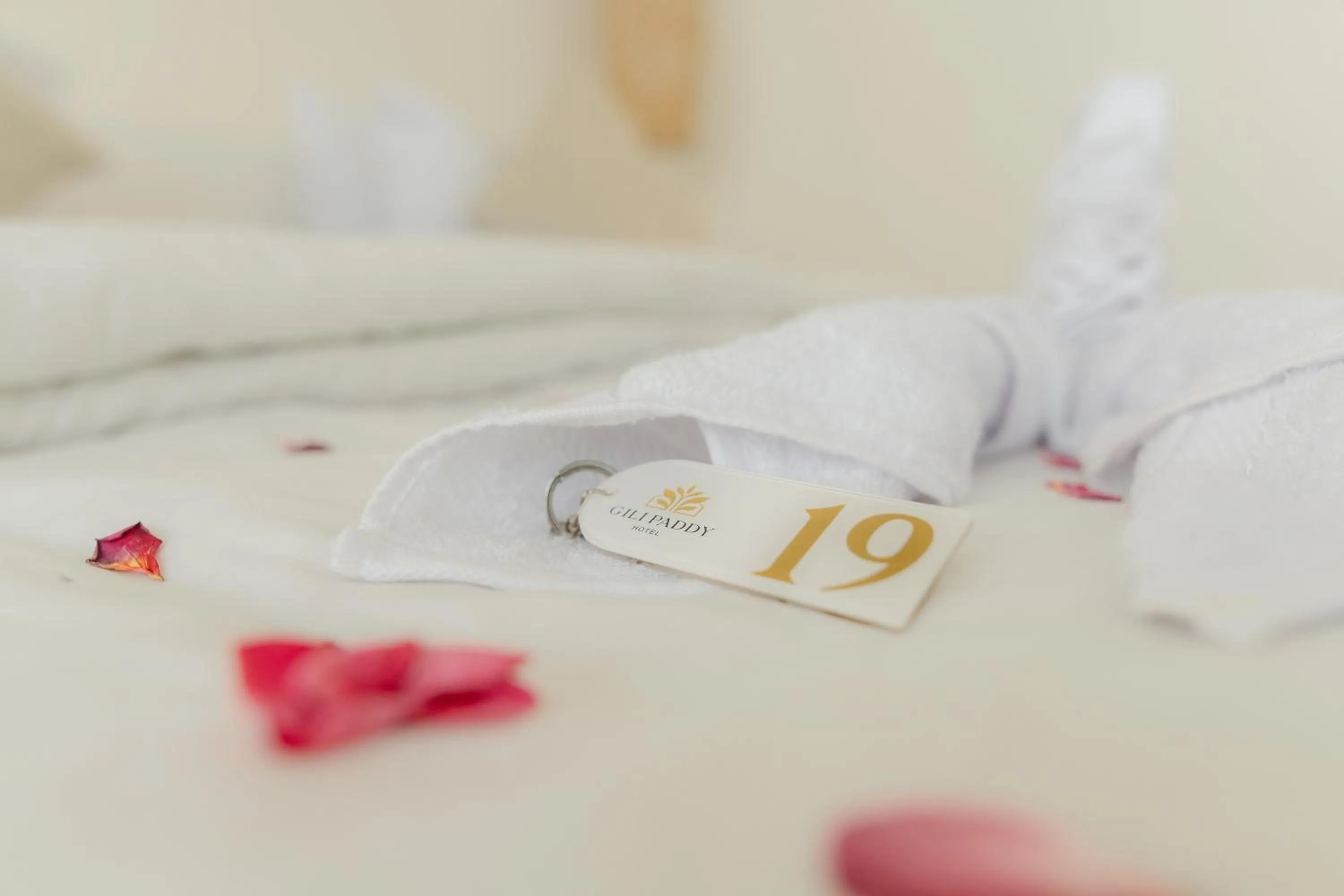 Bed in Gili Paddy Hotel