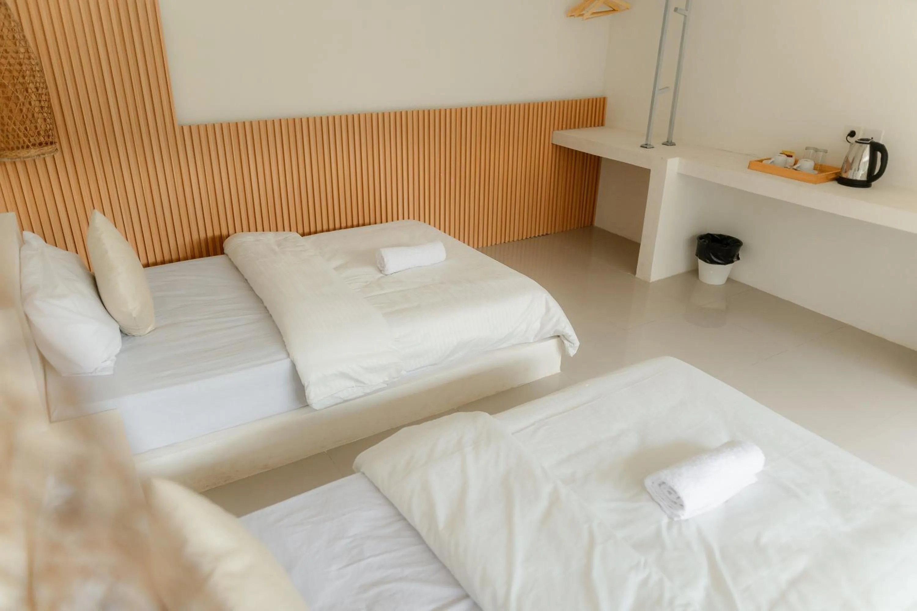 Bed in Gili Paddy Hotel