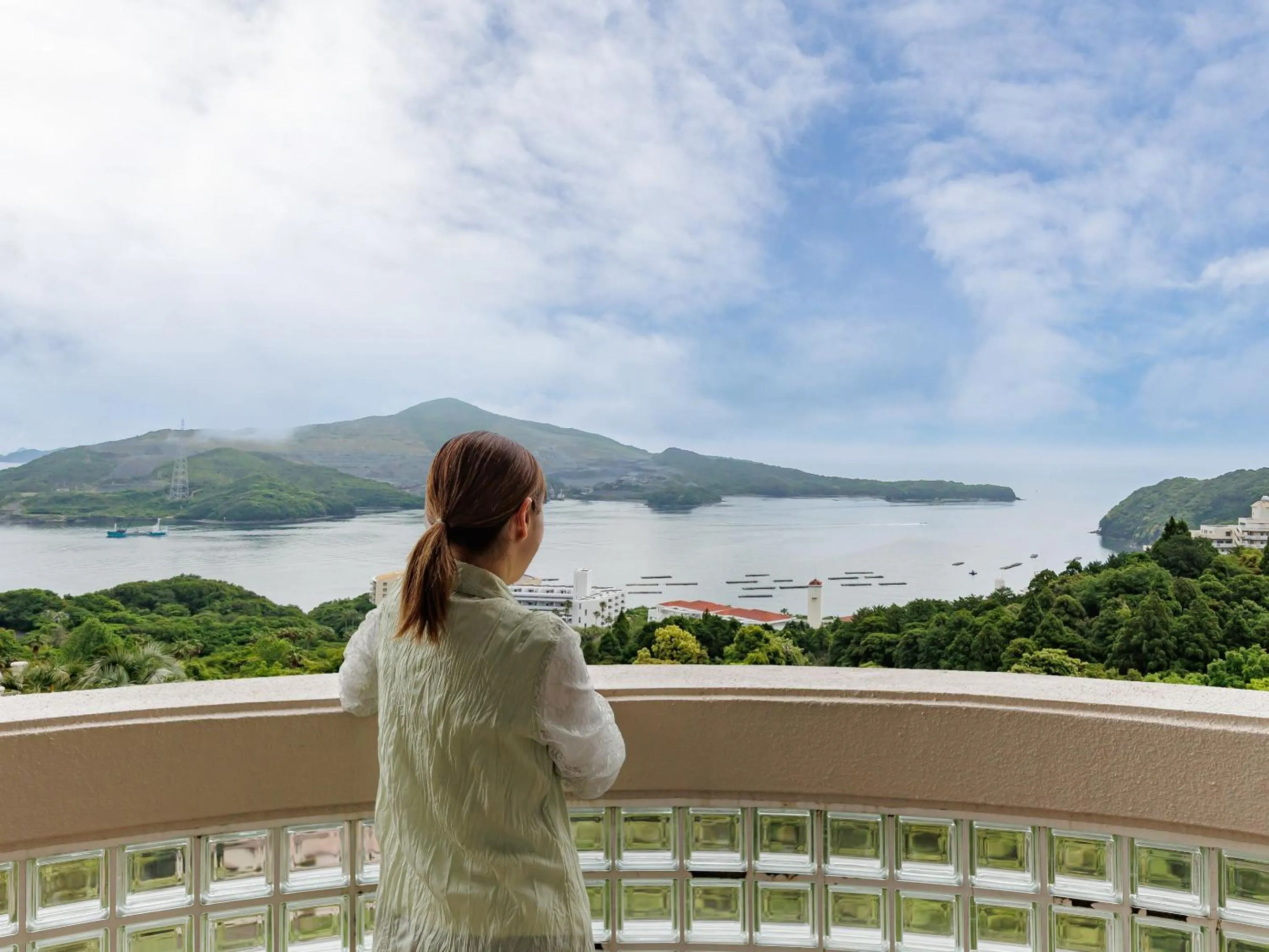 View (from property/room) in Izumigo Hotel Altia Toba