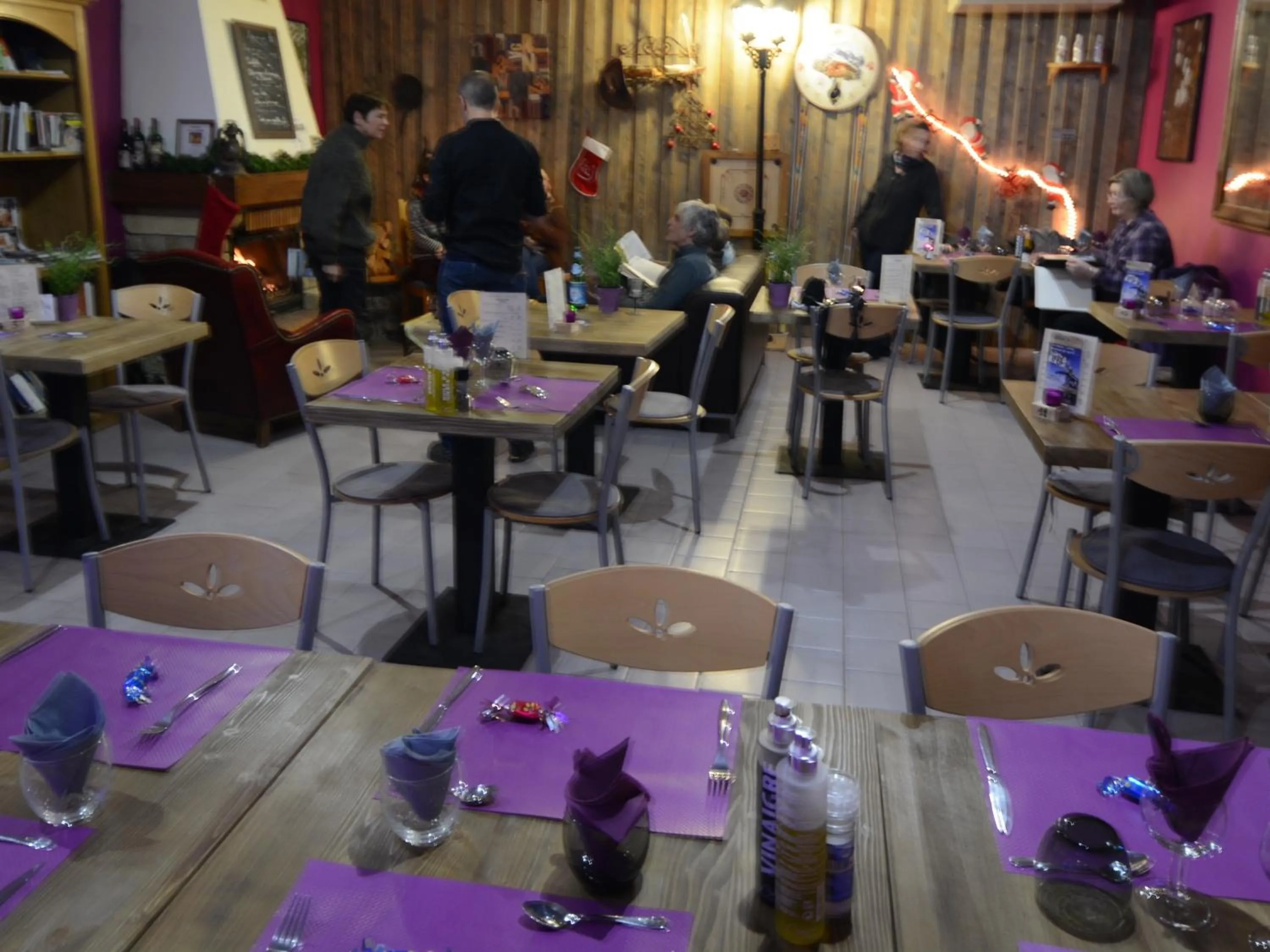 Dining area in Hostellerie de Rimplas