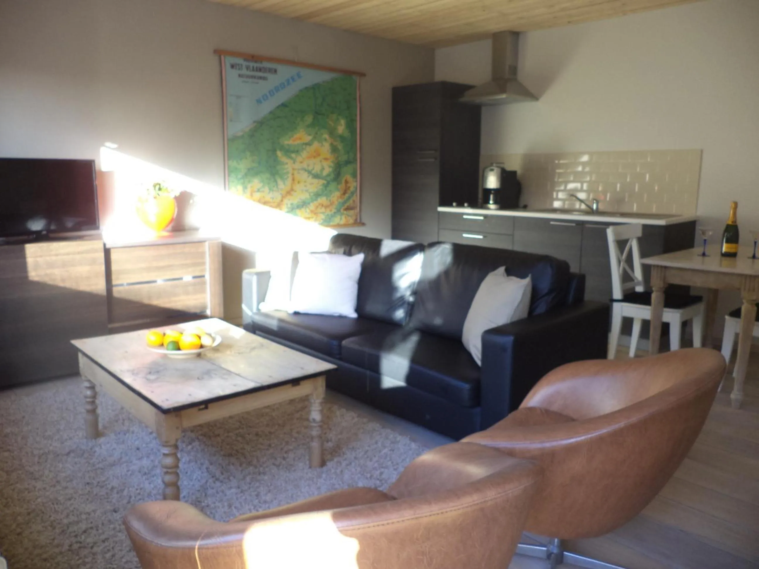 Living room in B&B De Vlaschaerd