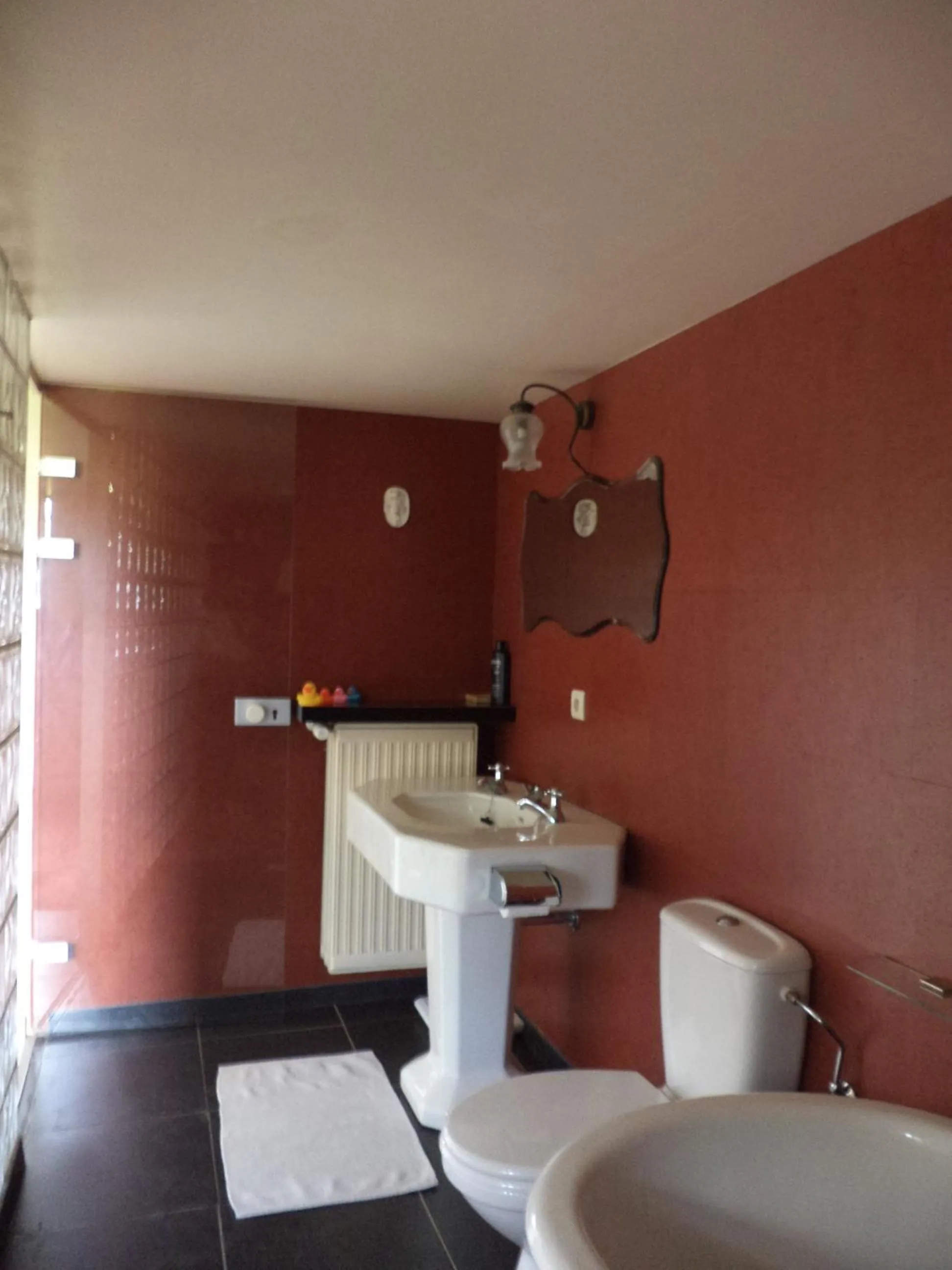 Bathroom in B&B De Vlaschaerd