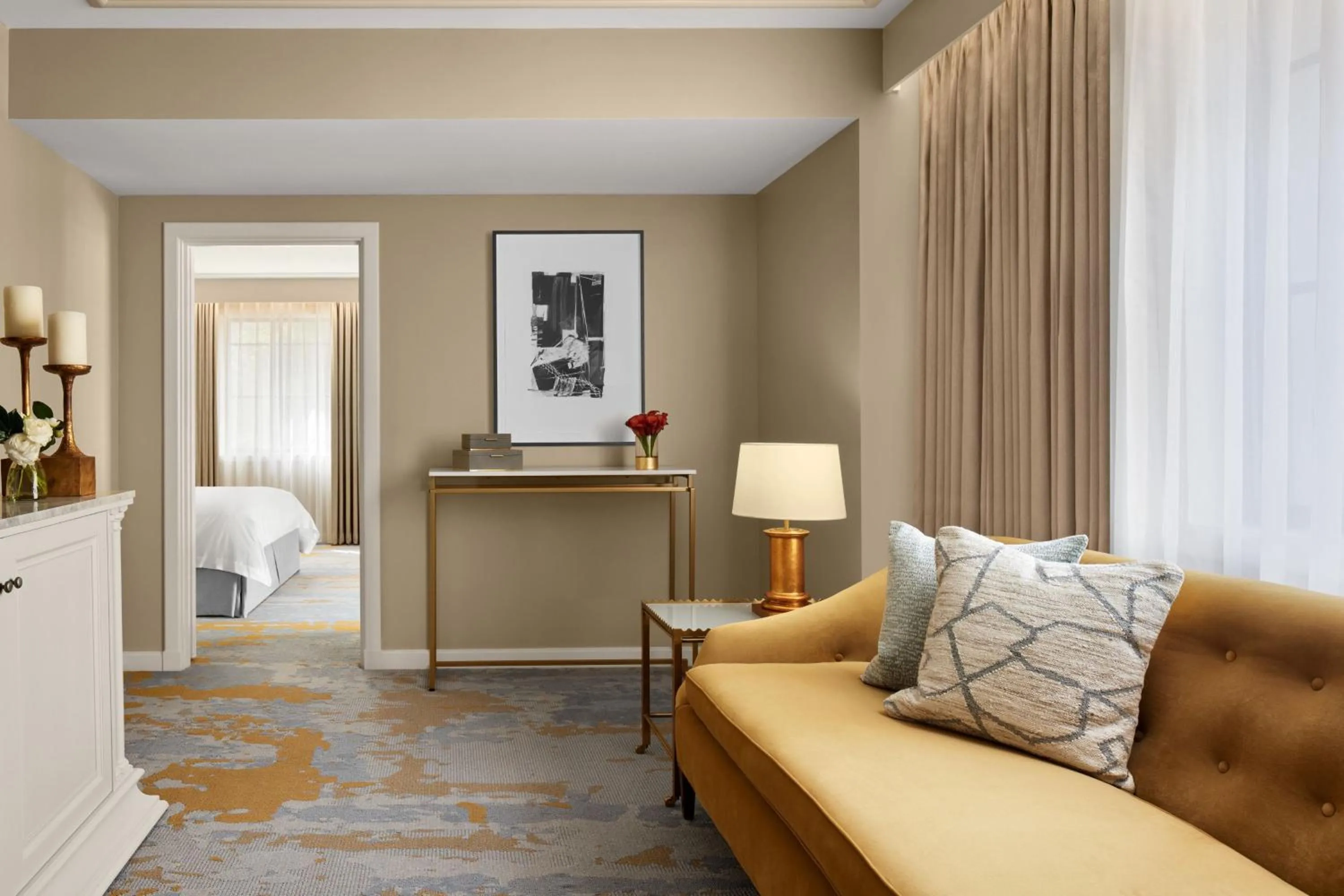 Living room in The St. Regis Washington, D.C.