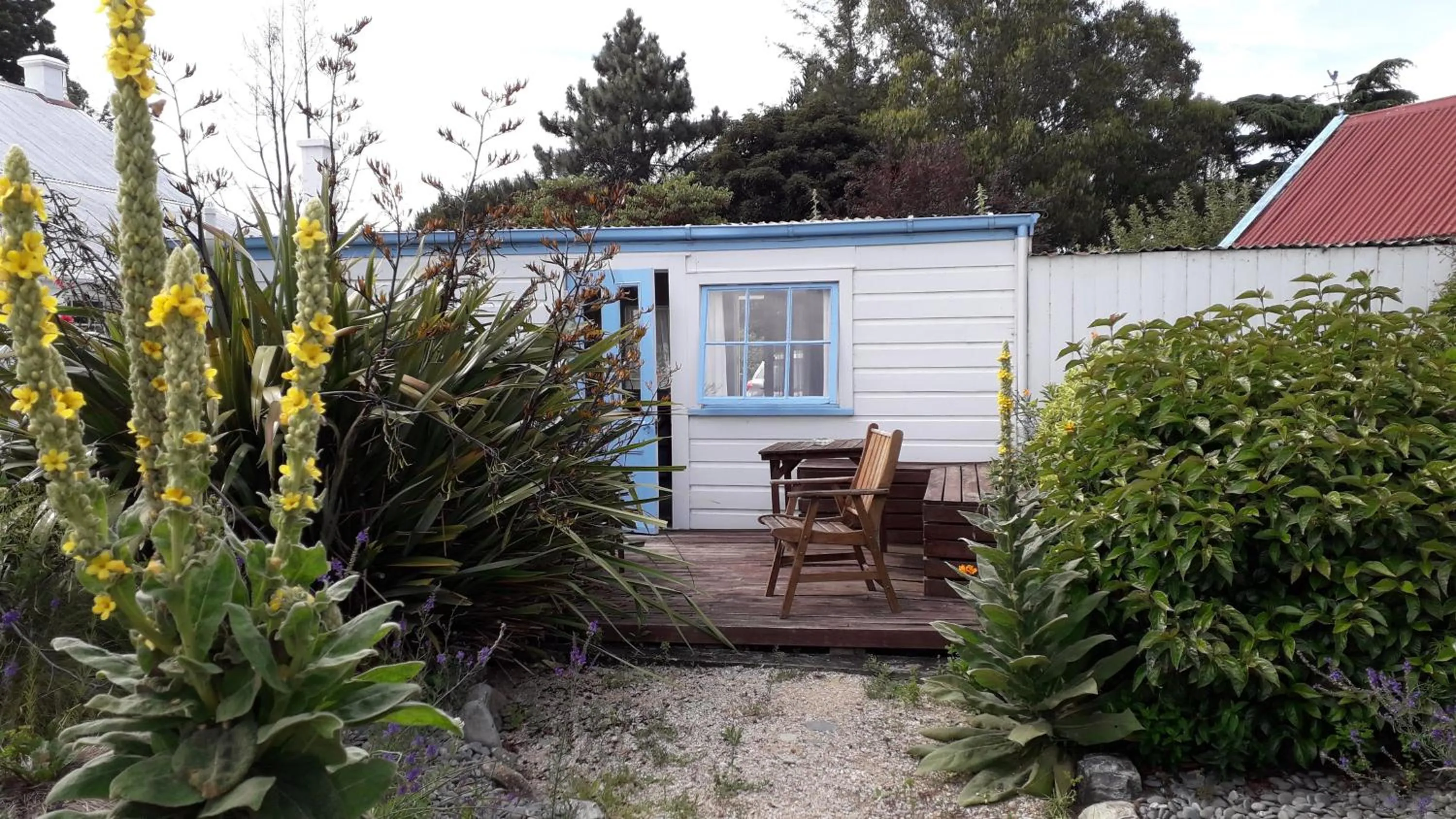 Garden in Western House B&B Kurow