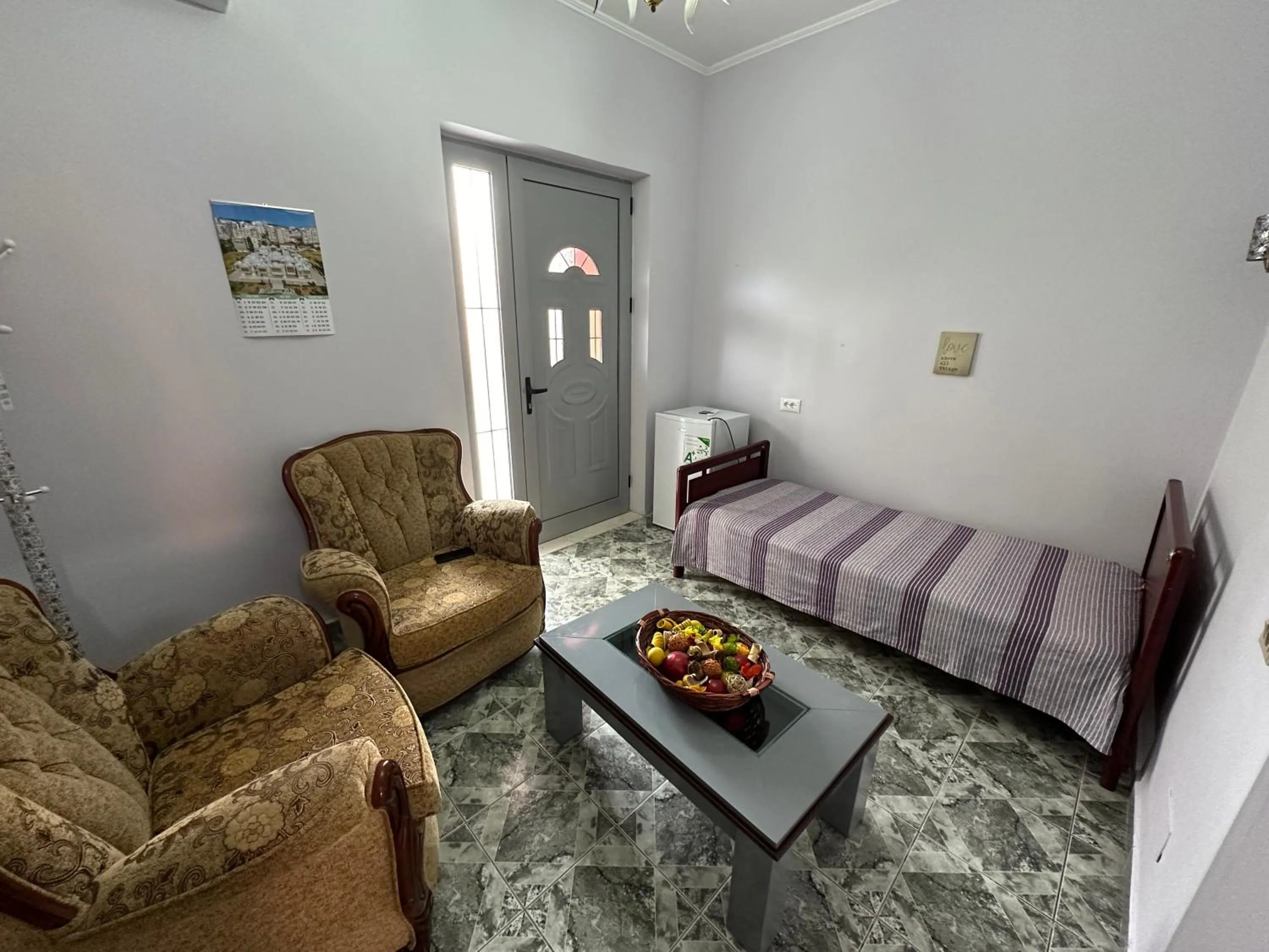 Bed in Chicago hotel