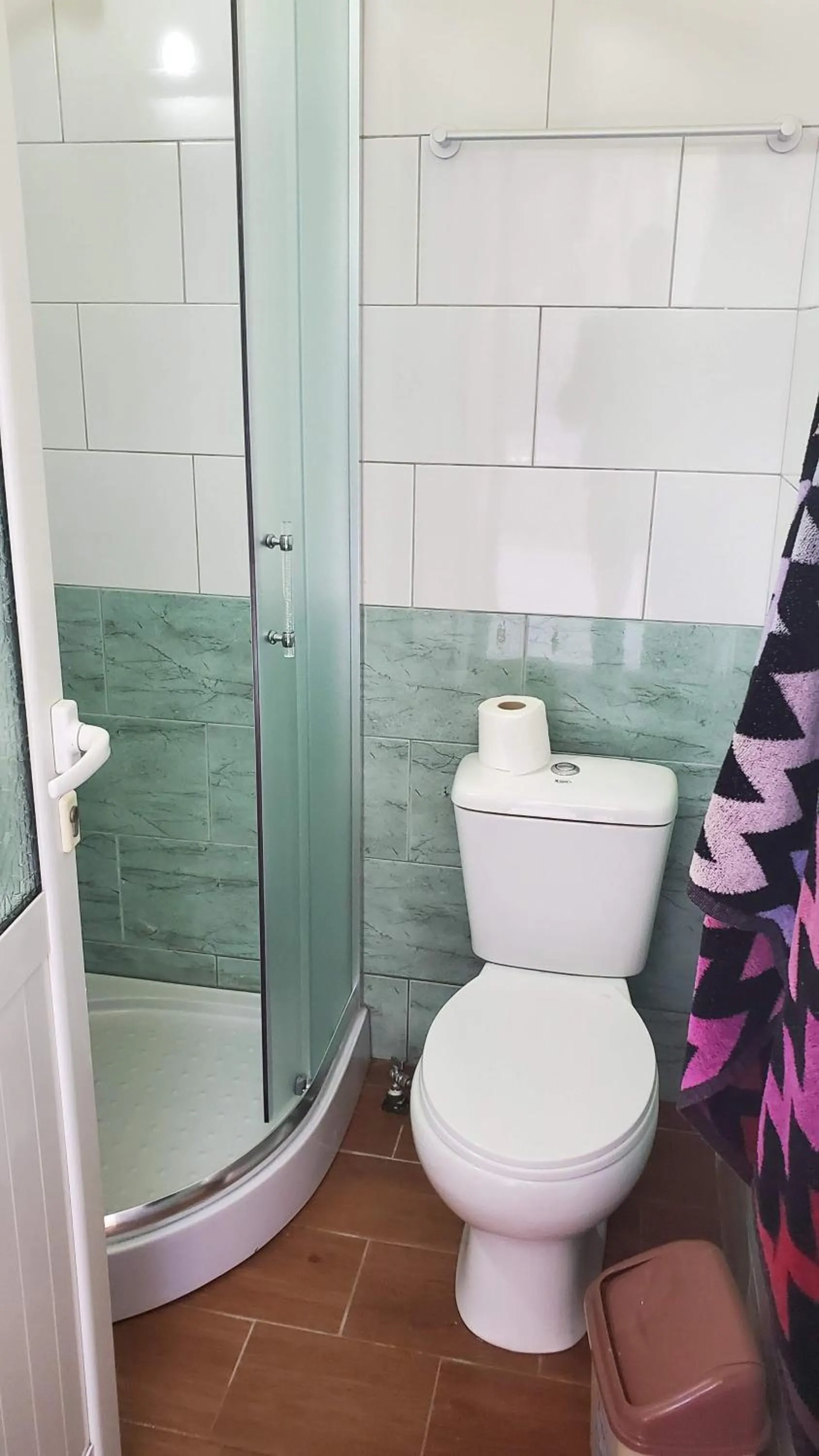 Toilet in Chicago hotel