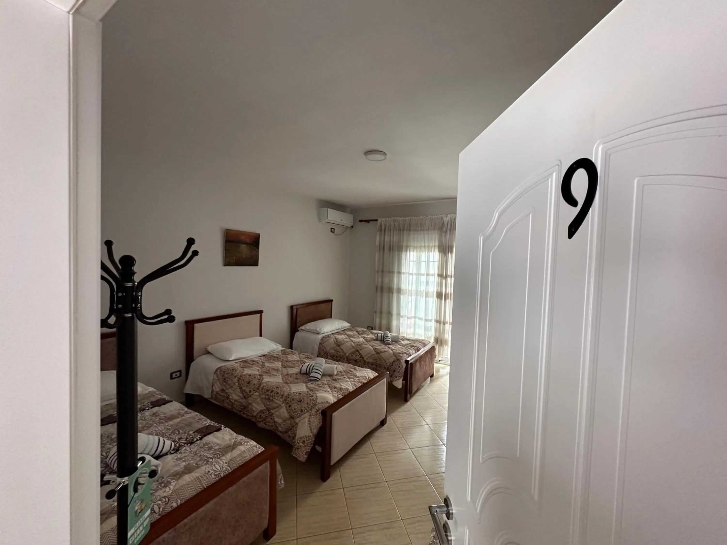 Bed in Chicago hotel