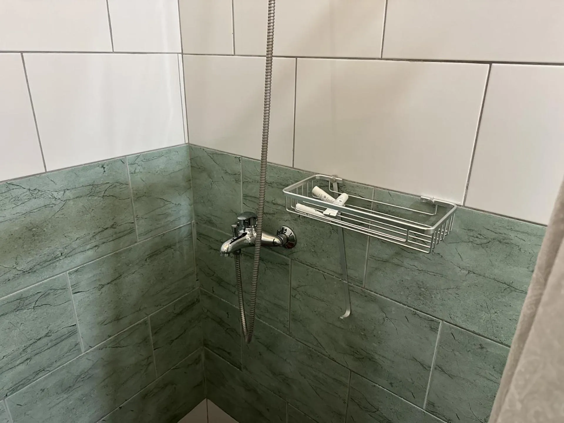 Shower in Chicago hotel