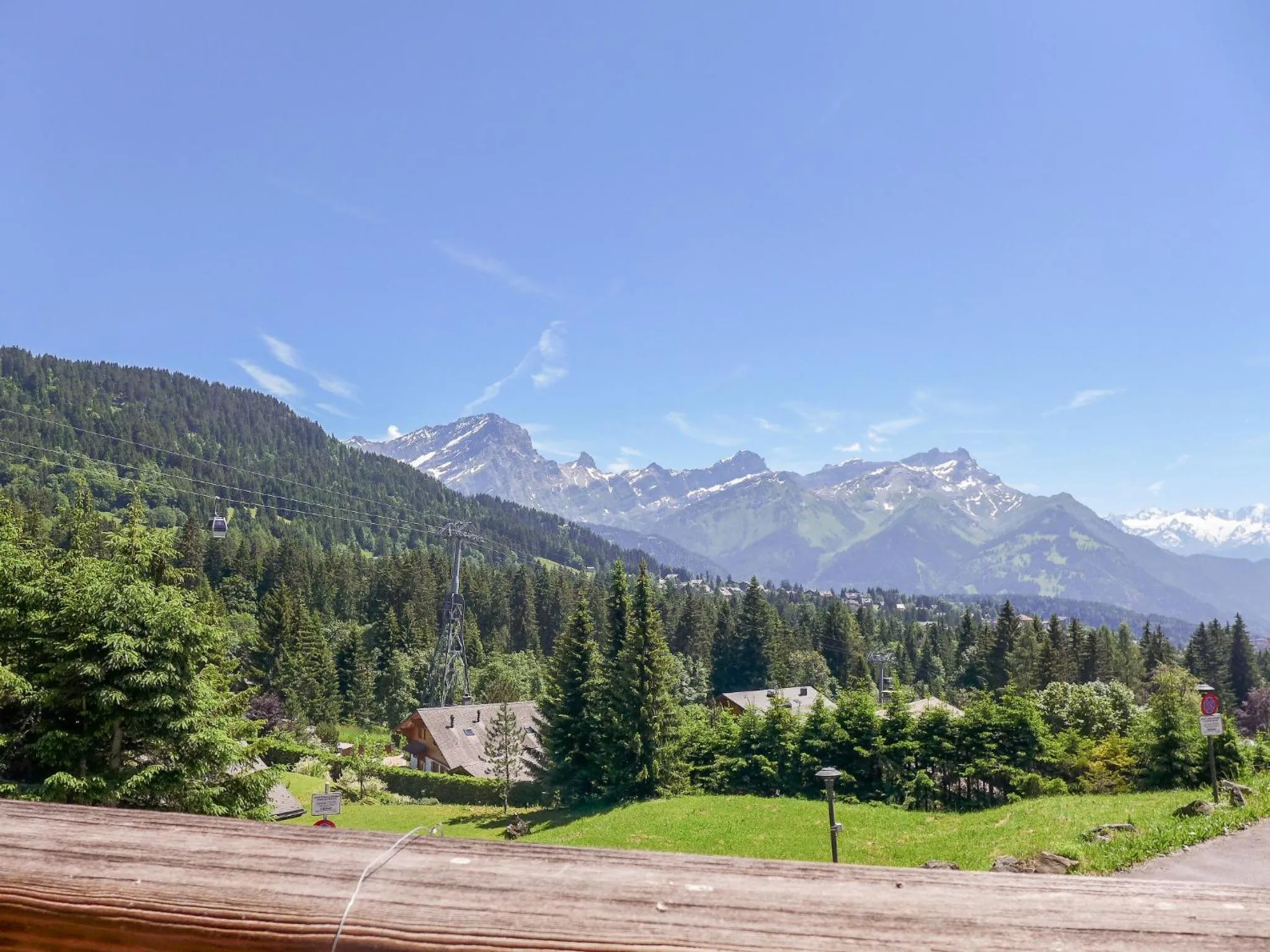 View (from property/room) in Chalet Saint Piran-1 by Interhome