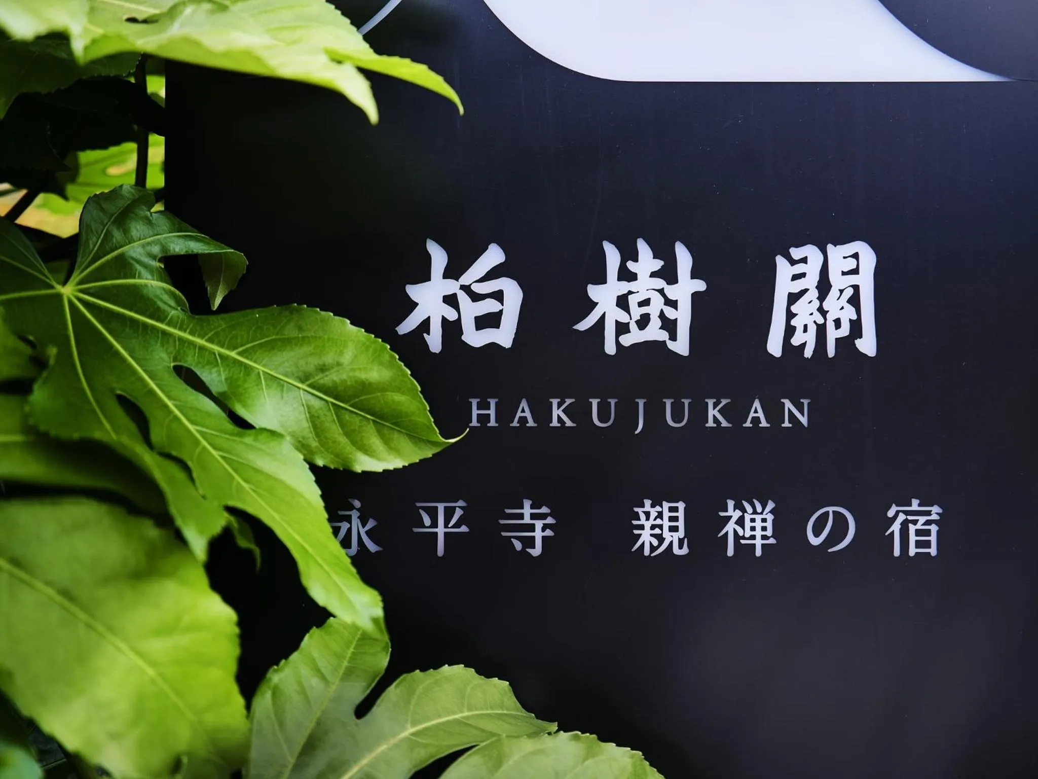 Property logo or sign in Eiheiji Hakujukan