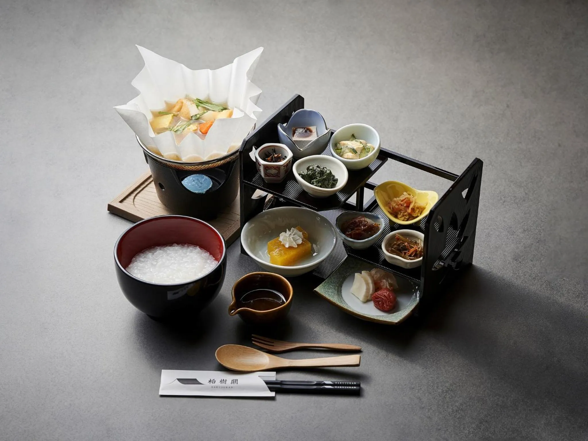 Food and drinks in Eiheiji Hakujukan