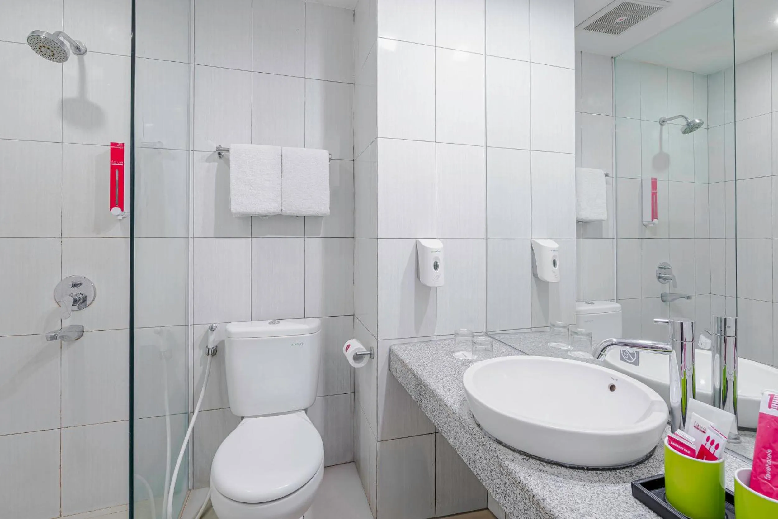 Bathroom in favehotel Malang