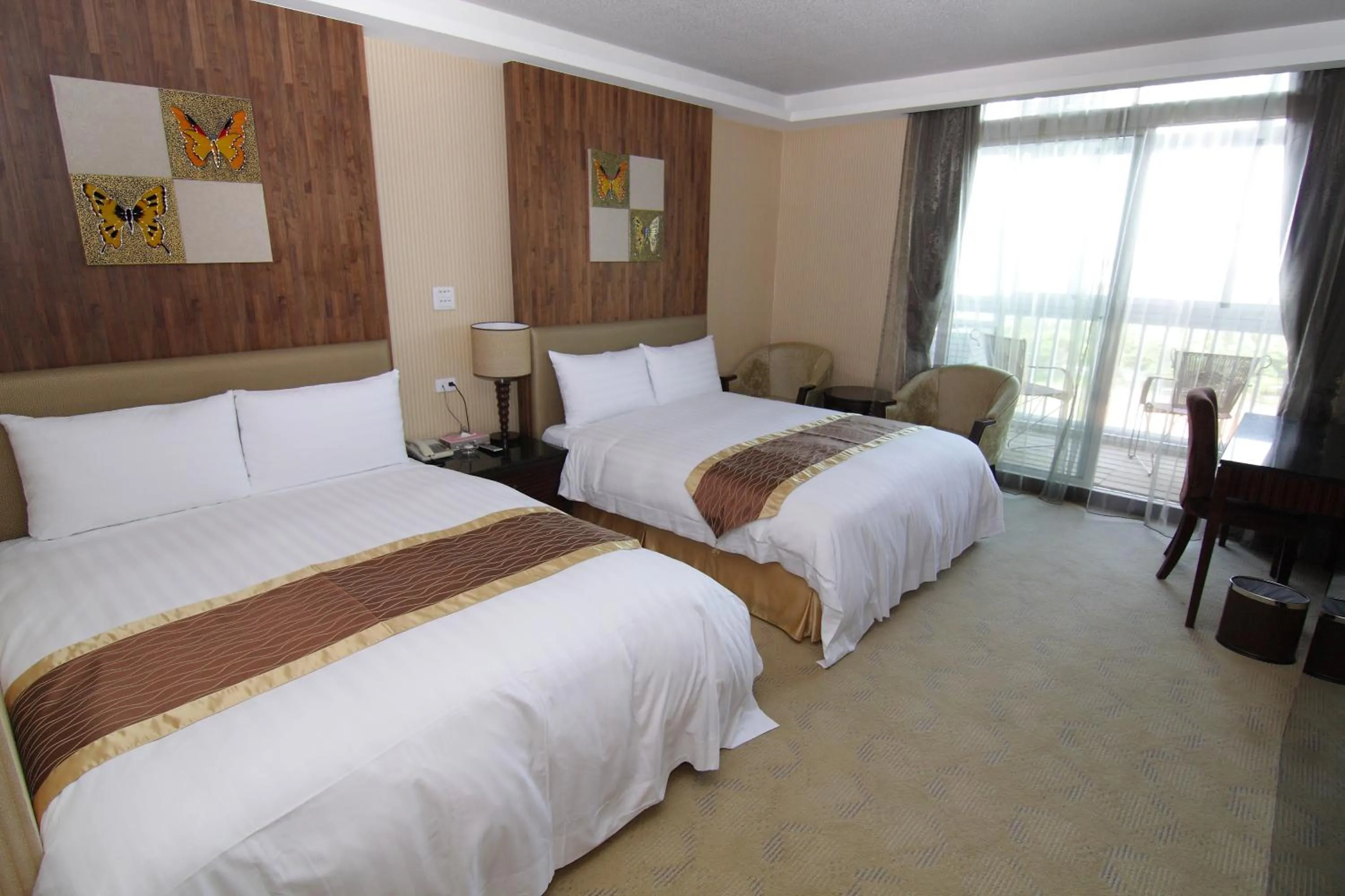 Bed in East Coast Sea View Hotel