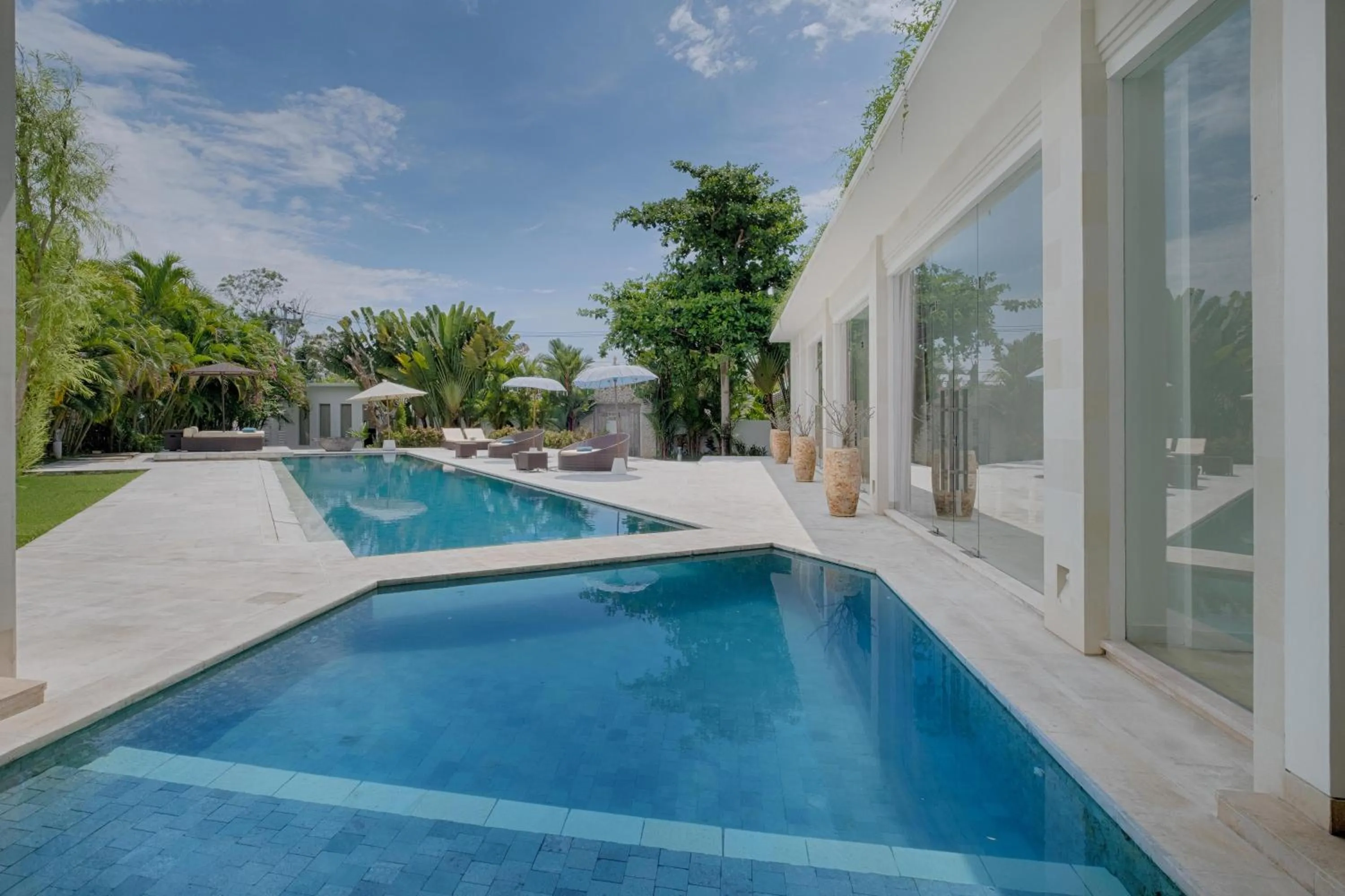 Swimming pool in Canggu Villa by Sanga Sanga Hospitality