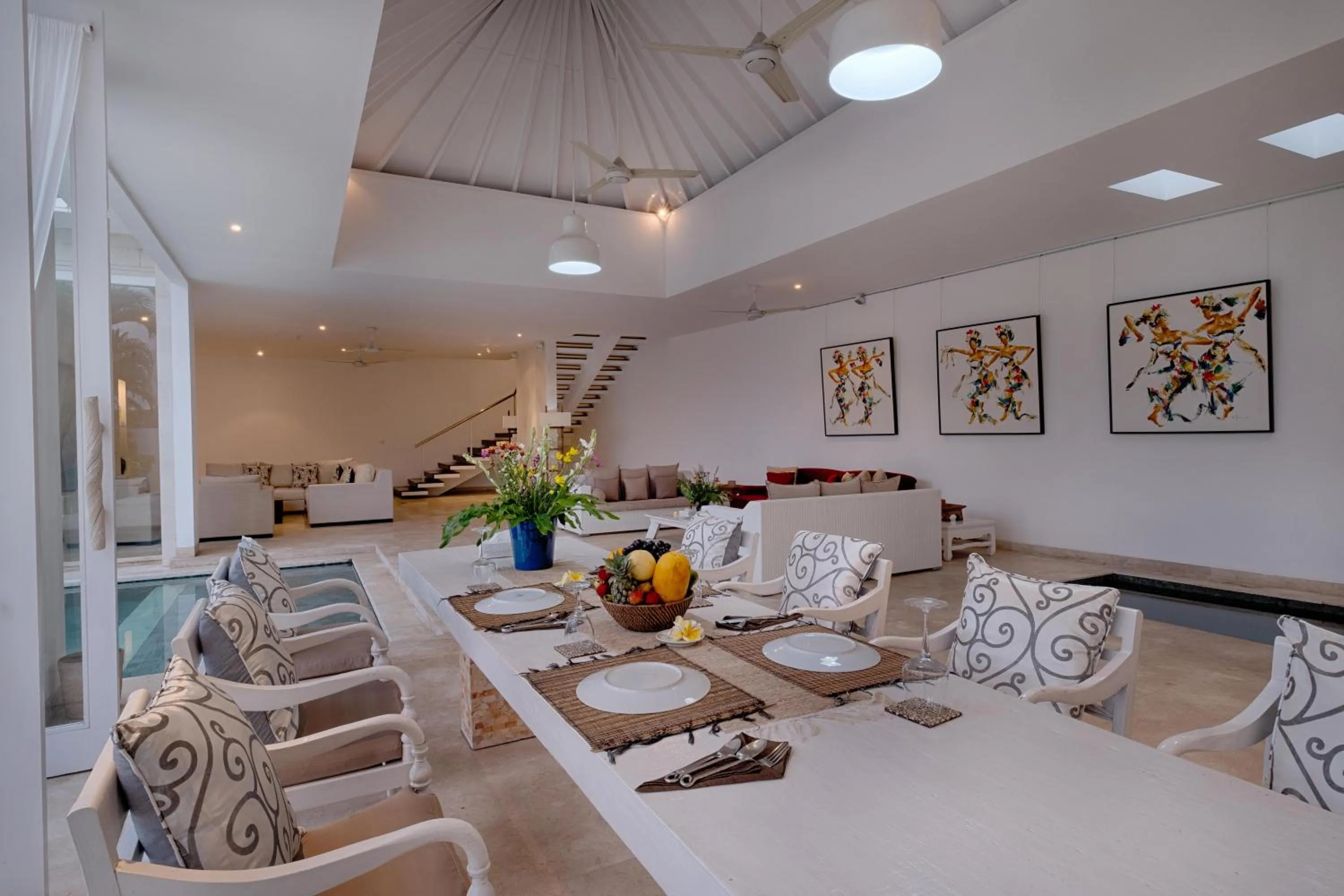 Living room in Canggu Villa by Sanga Sanga Hospitality