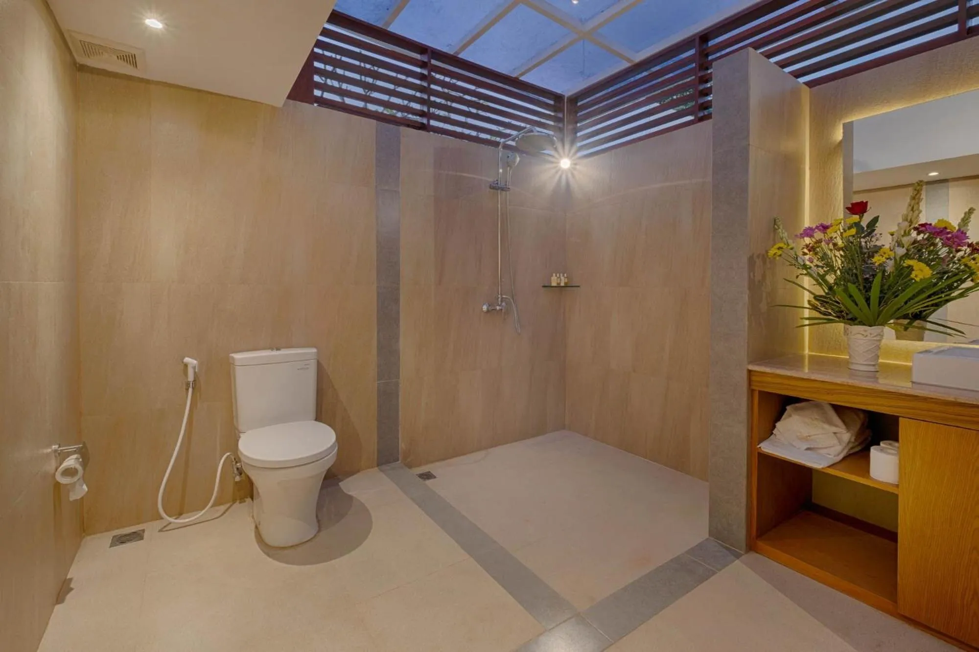 Toilet in Canggu Villa by Sanga Sanga Hospitality