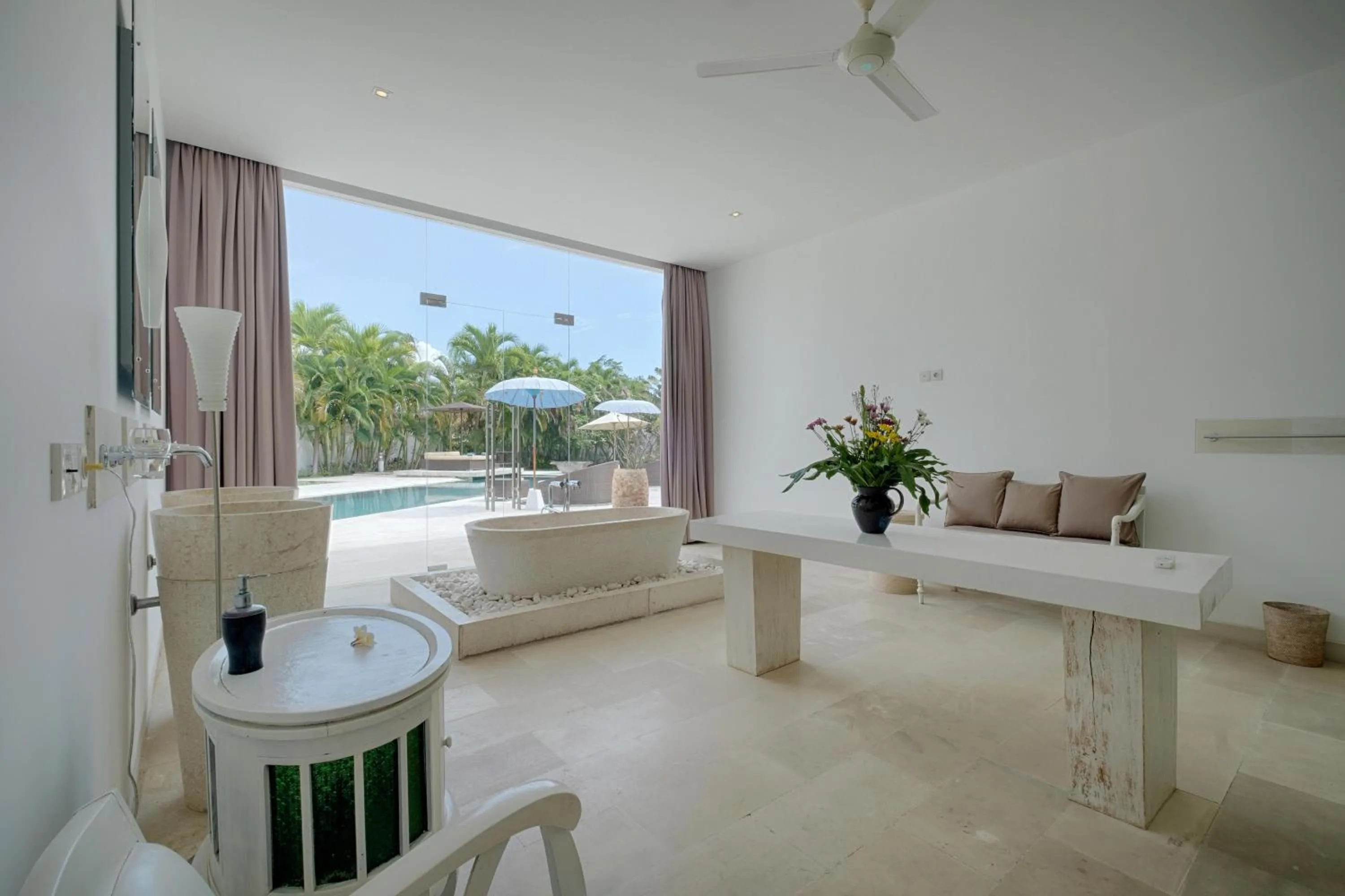 Bathroom in Canggu Villa by Sanga Sanga Hospitality