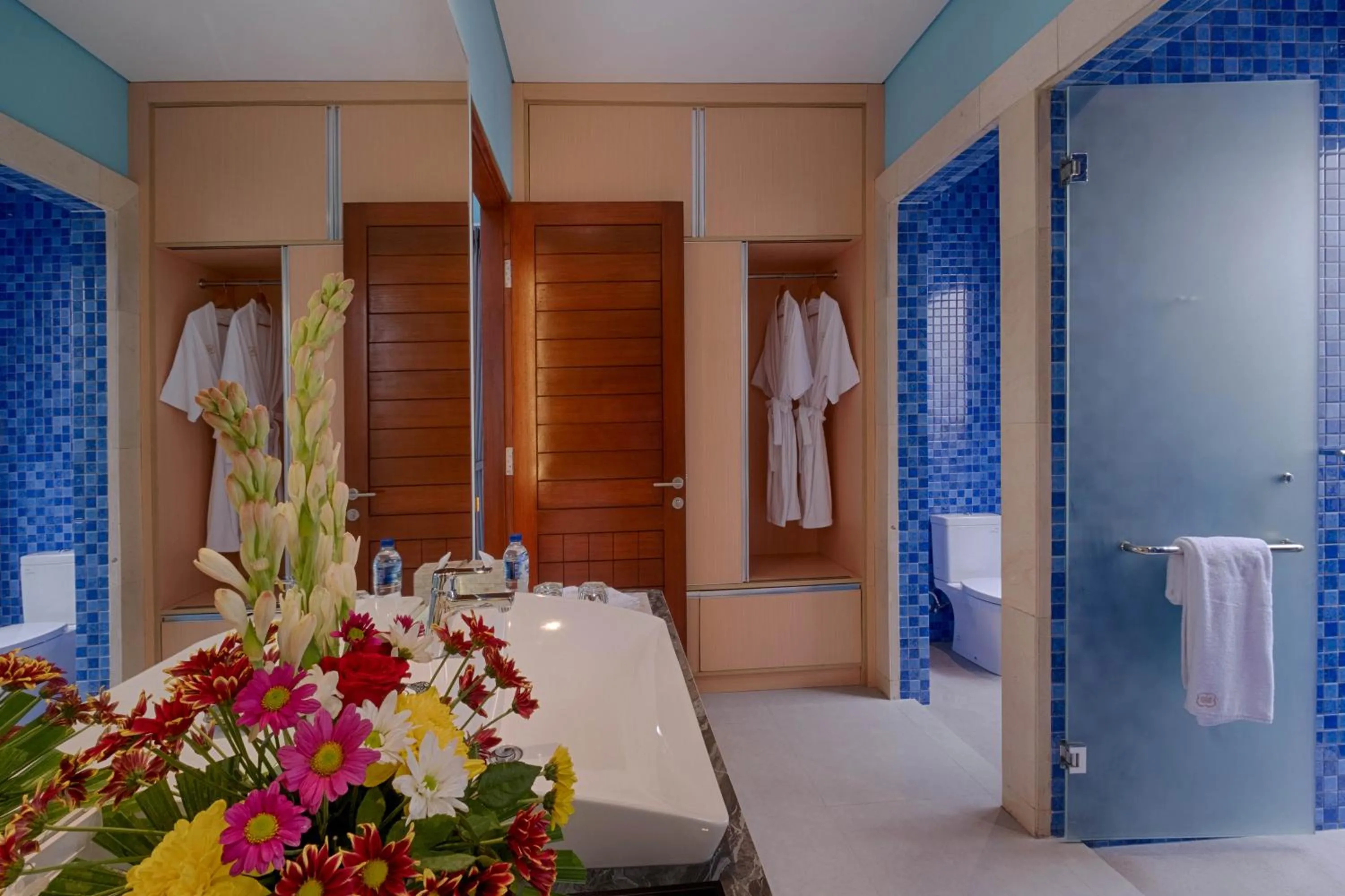 Shower in Canggu Villa by Sanga Sanga Hospitality