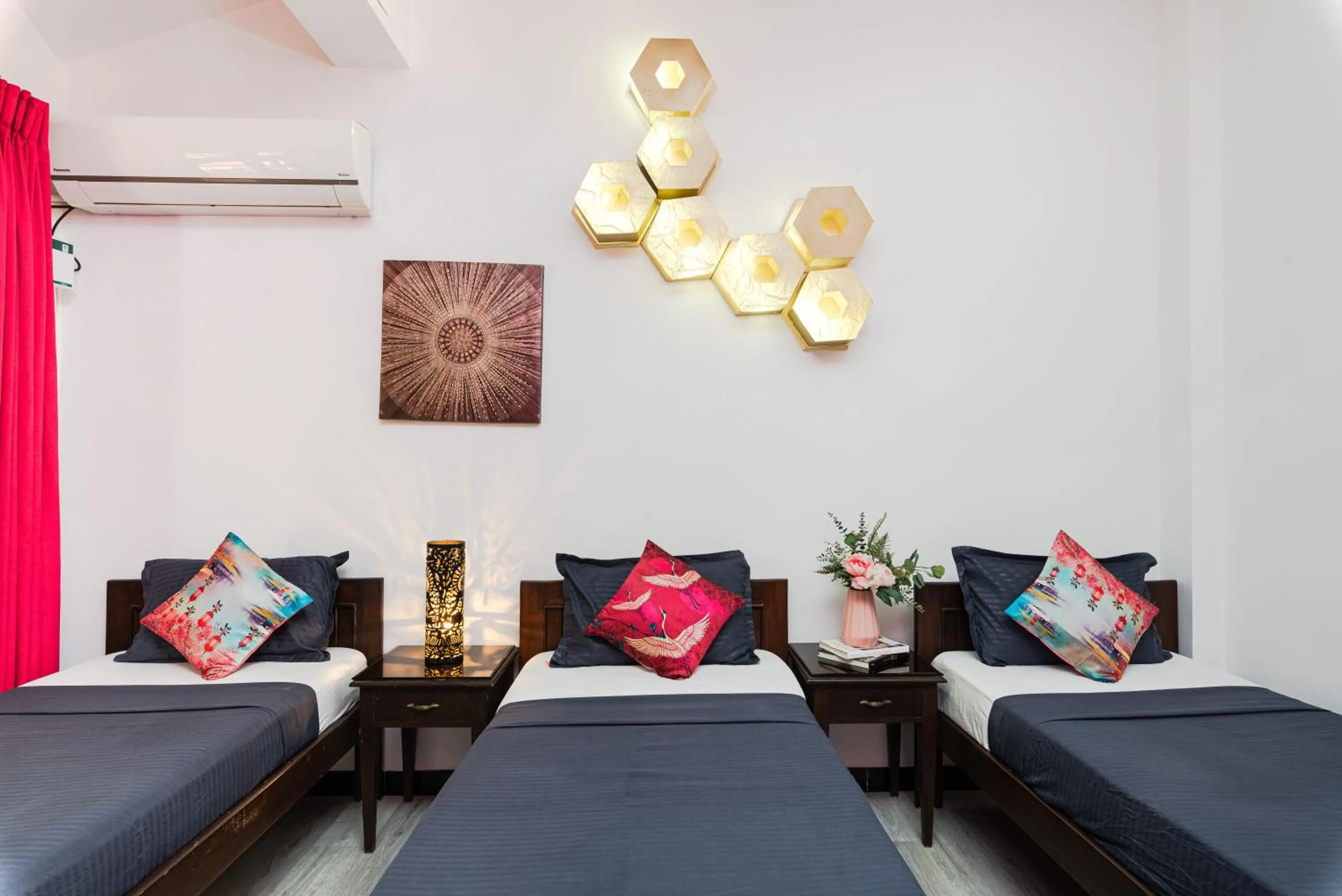 Bedroom, Bed in Villa Calangute Phase 2