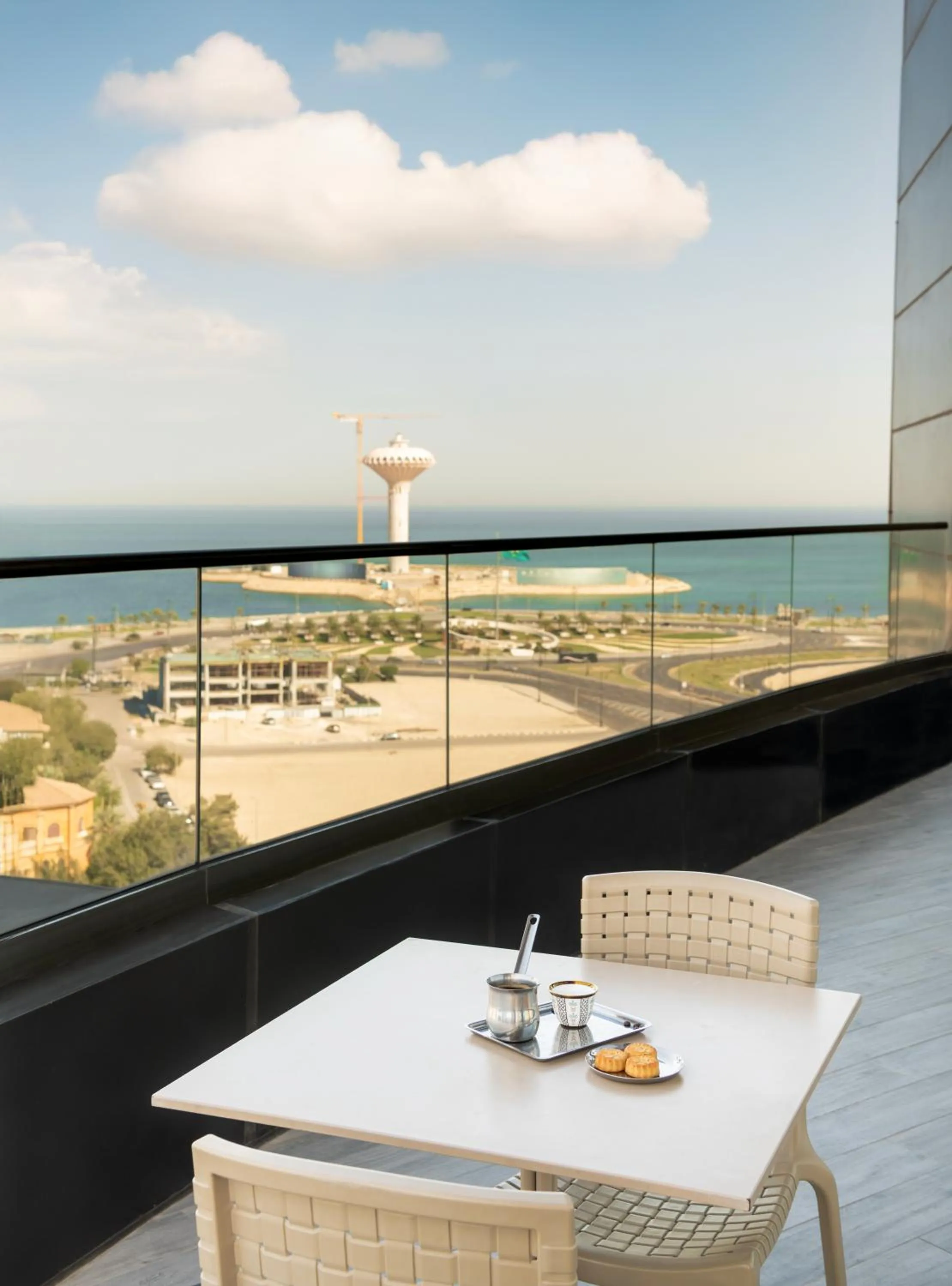 Sea view in Ascott Corniche Al Khobar