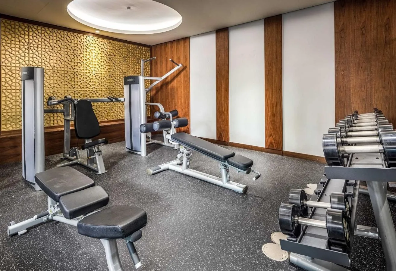 Fitness centre/facilities in Ascott Corniche Al Khobar