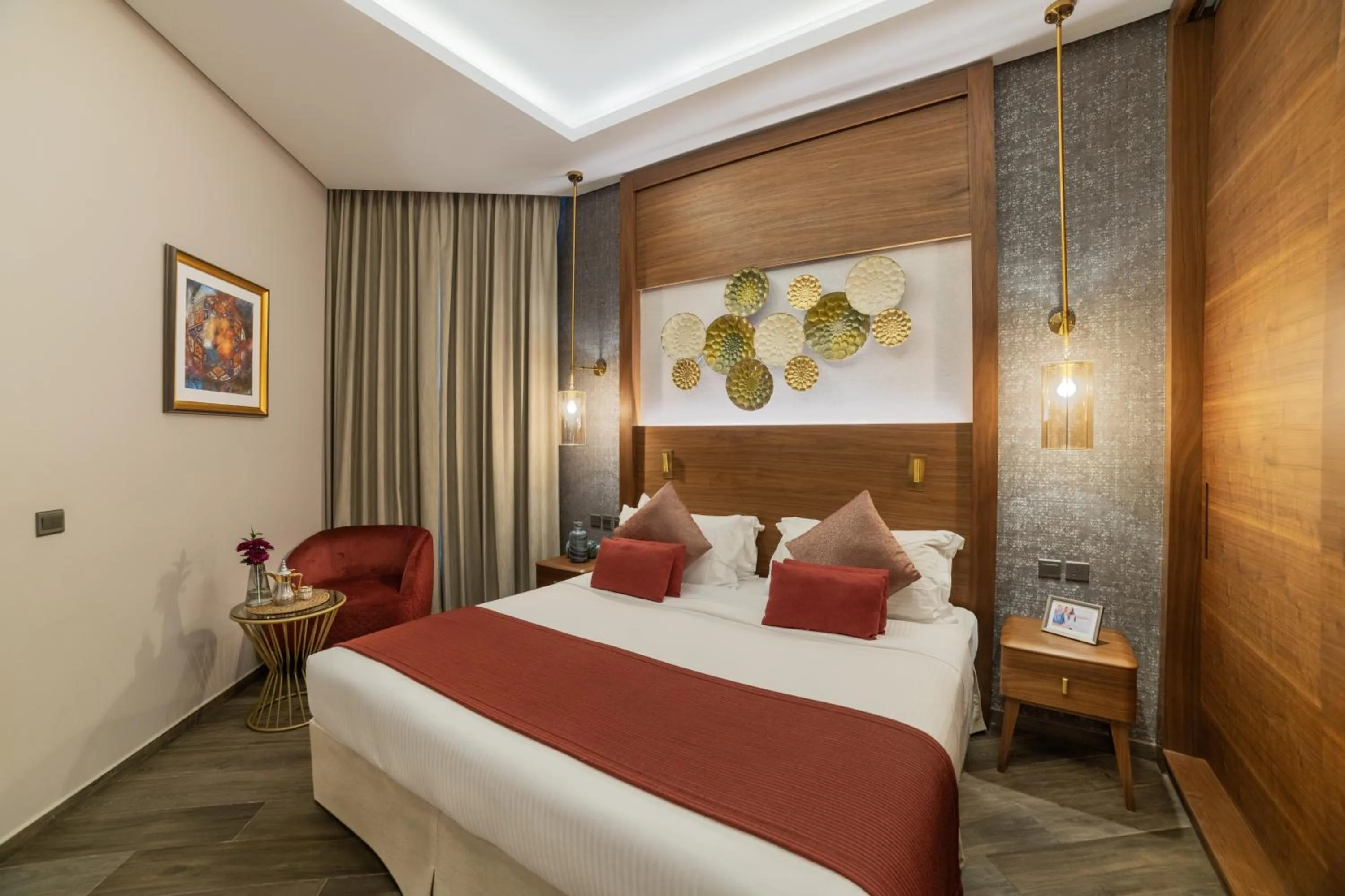 Bed in Ascott Corniche Al Khobar