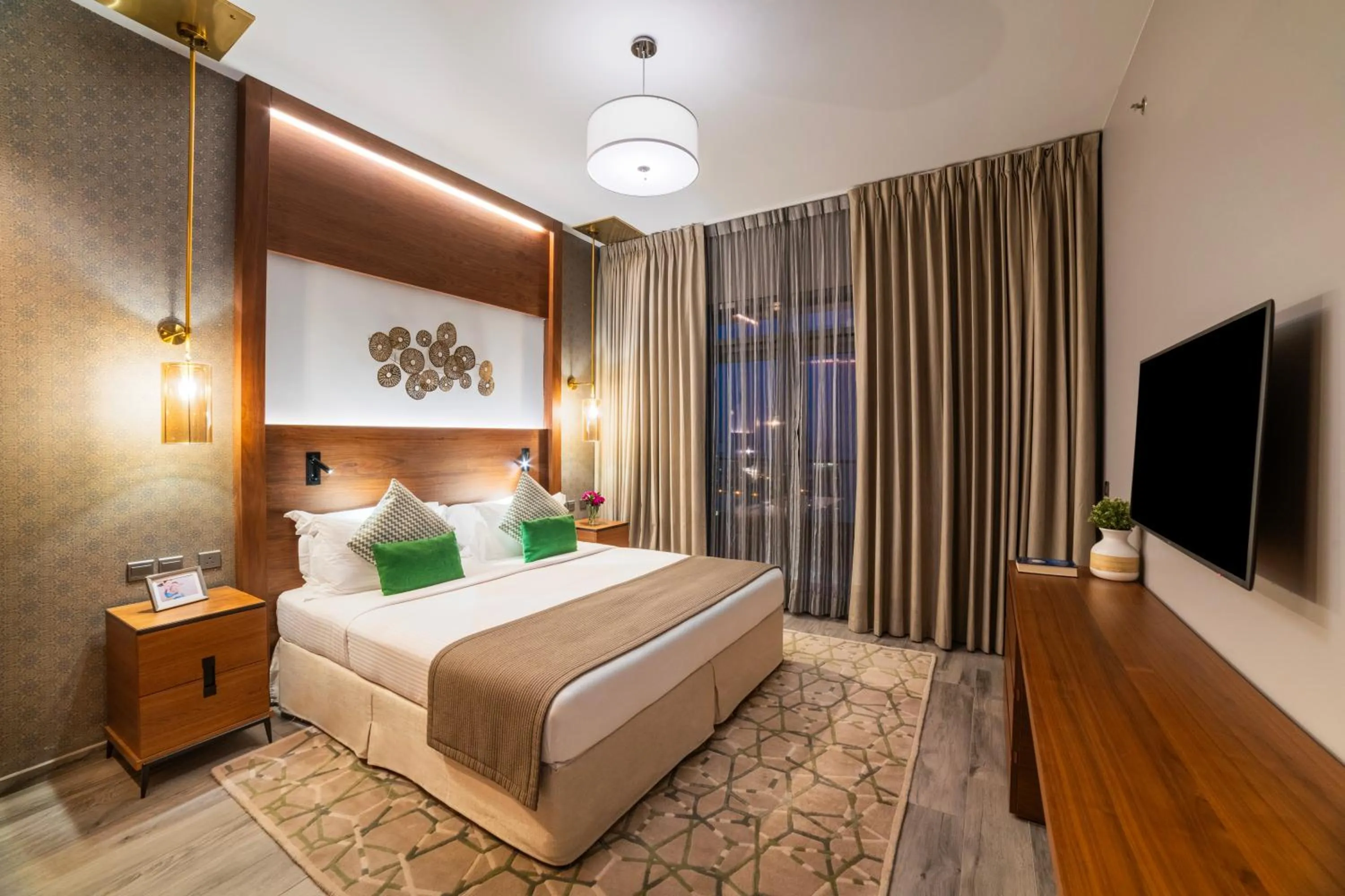 Bed in Ascott Corniche Al Khobar