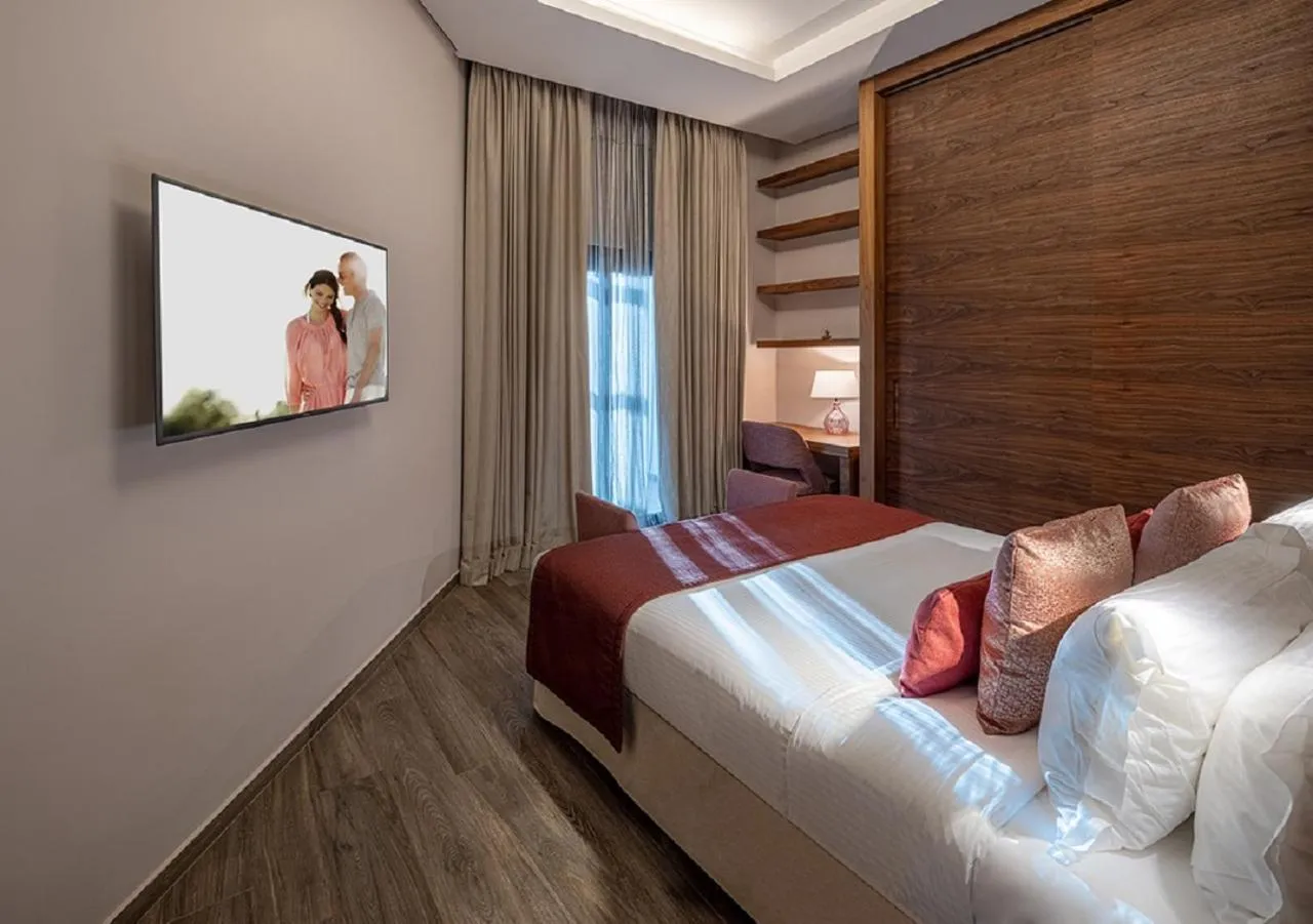 Bedroom, Bed in Ascott Corniche Al Khobar